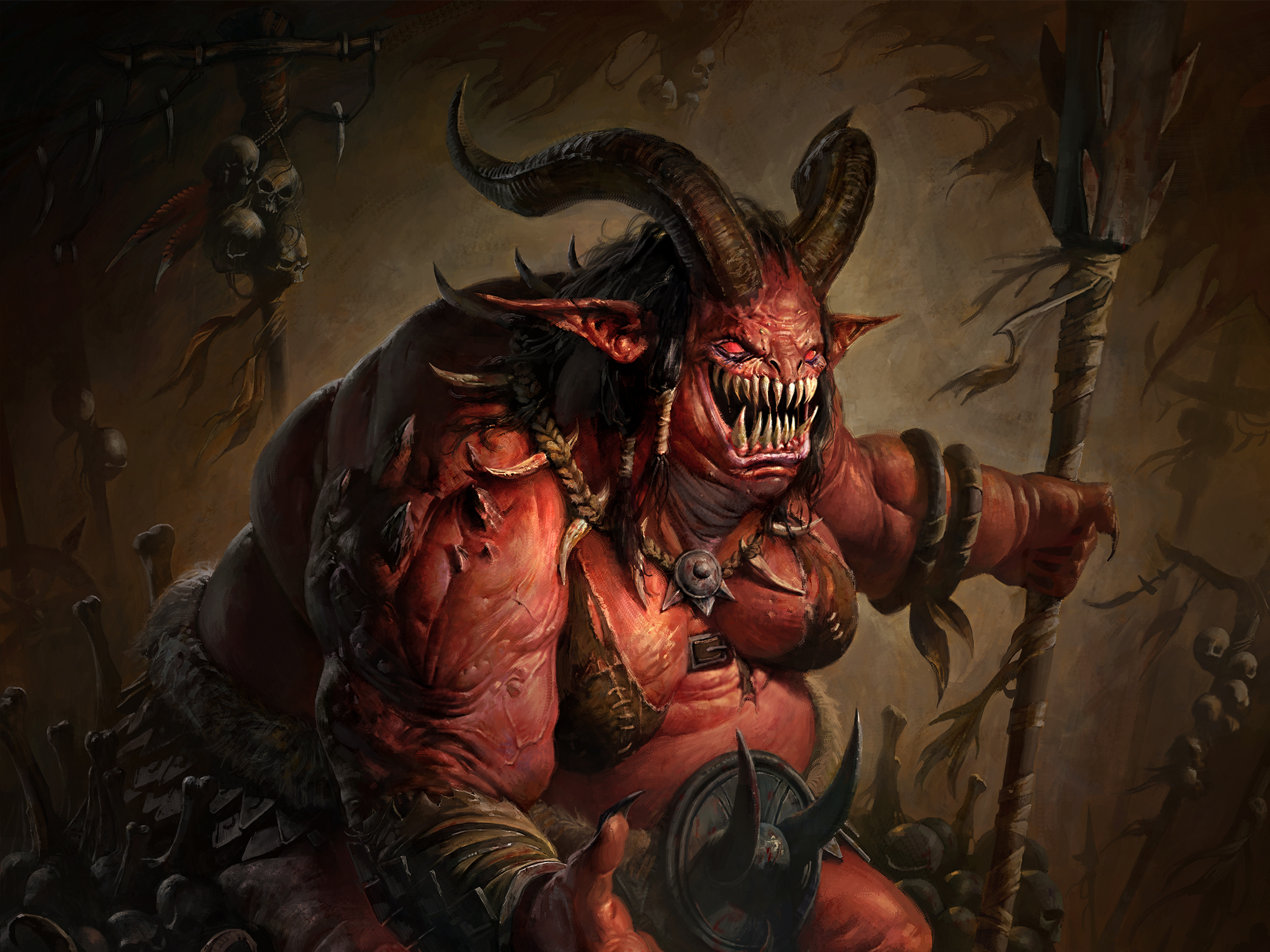 Diablo Immortal HD Demon HD Wallpaper