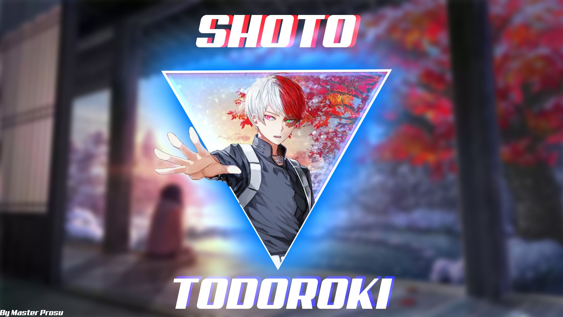 Shoto Todoroki from Boku no Hero Academia HD Wallpaper