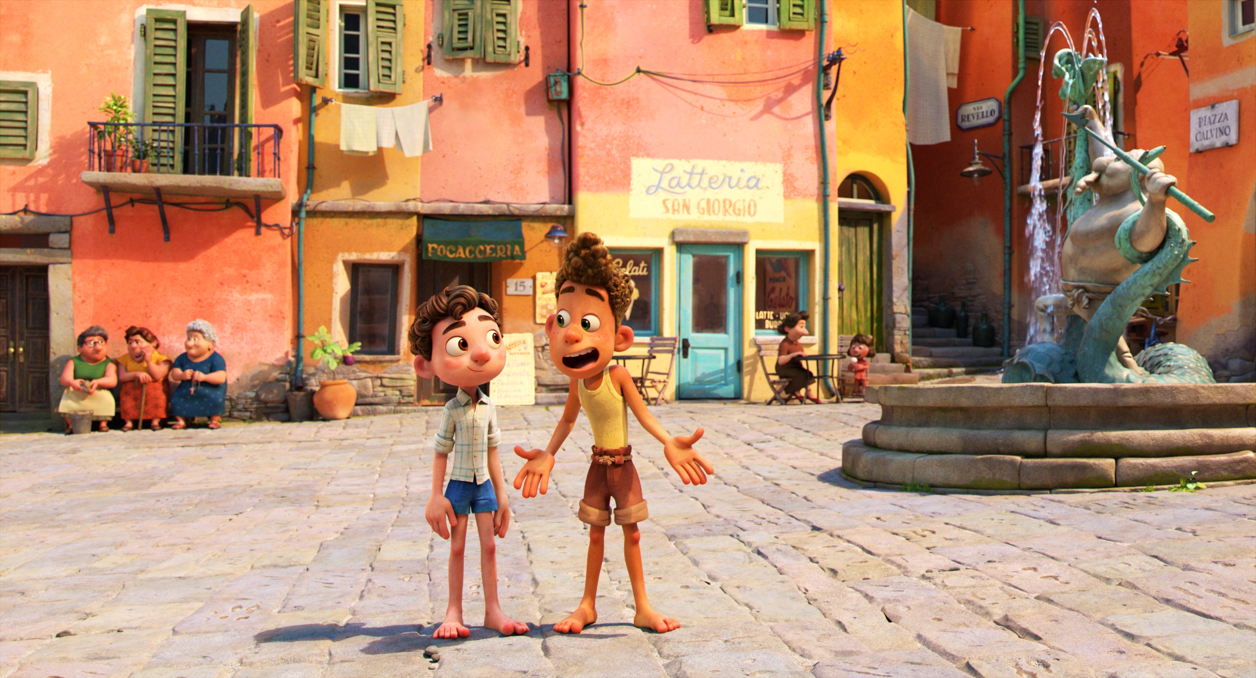 Luca Paguro and Alberto Scorfano in Italy HD Wallpaper