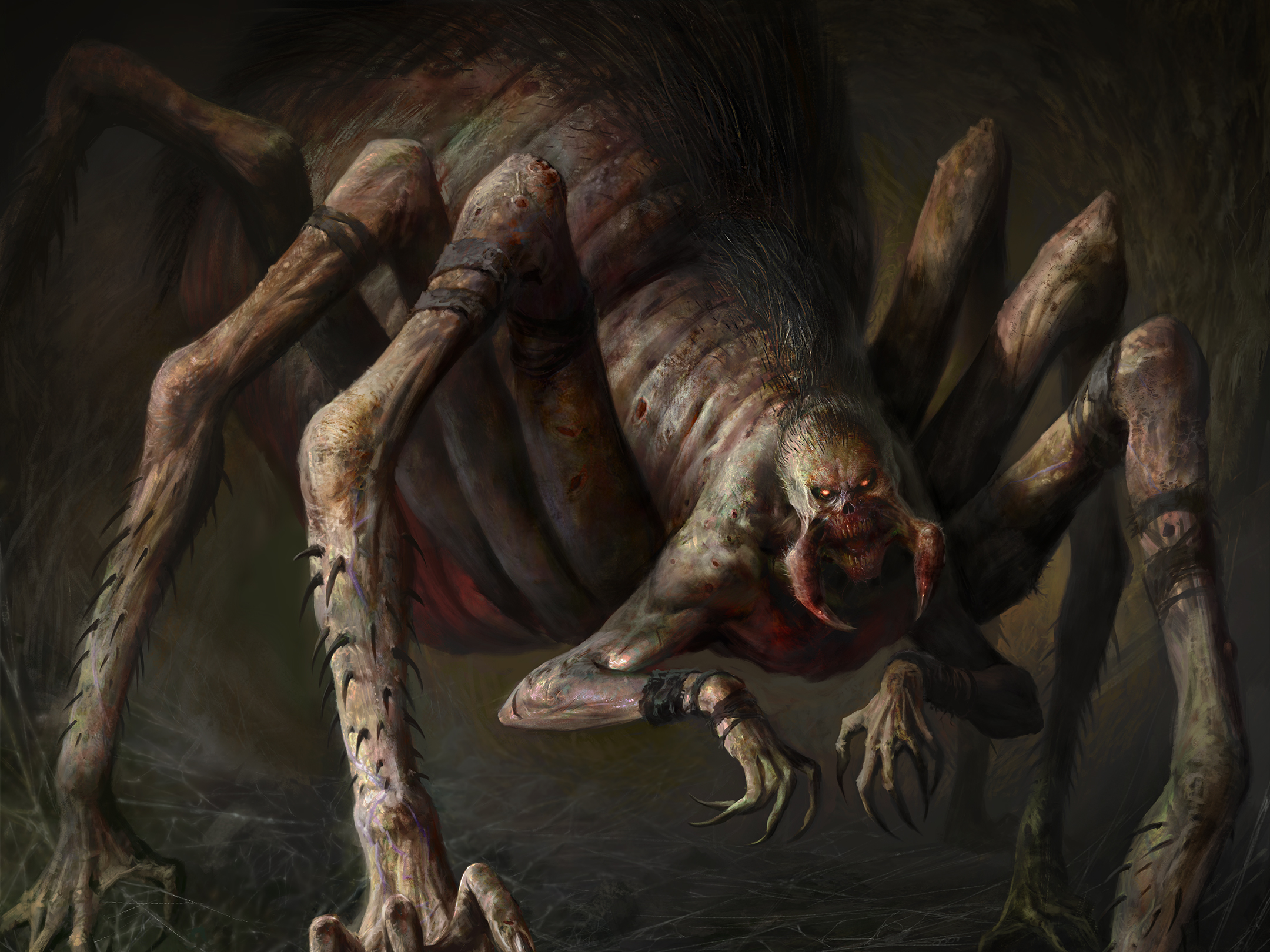 Diablo Immortal HD Demon Spider HD Wallpaper