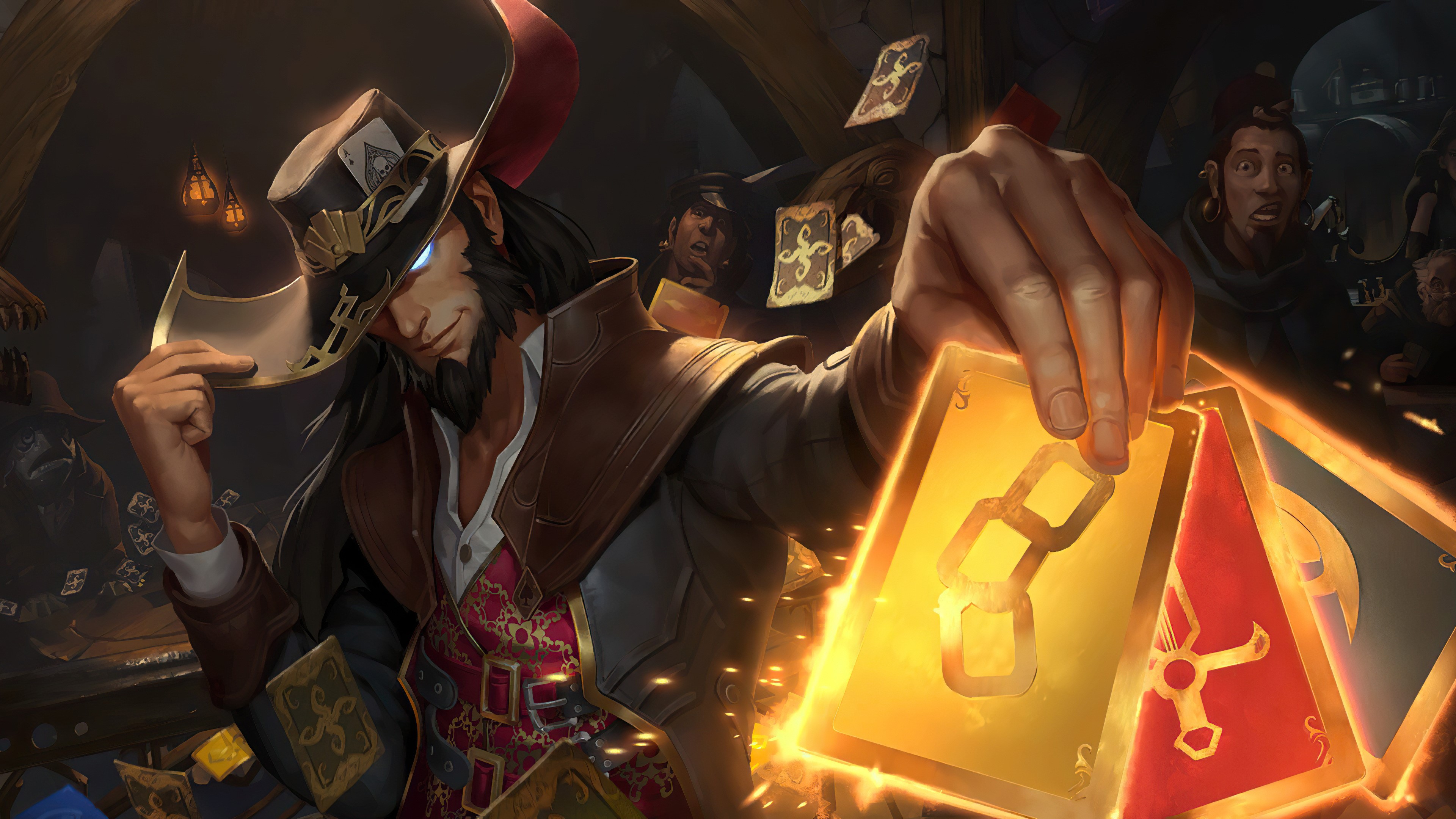 Twisted Fate from Legends of Runeterra HD Wallpaper