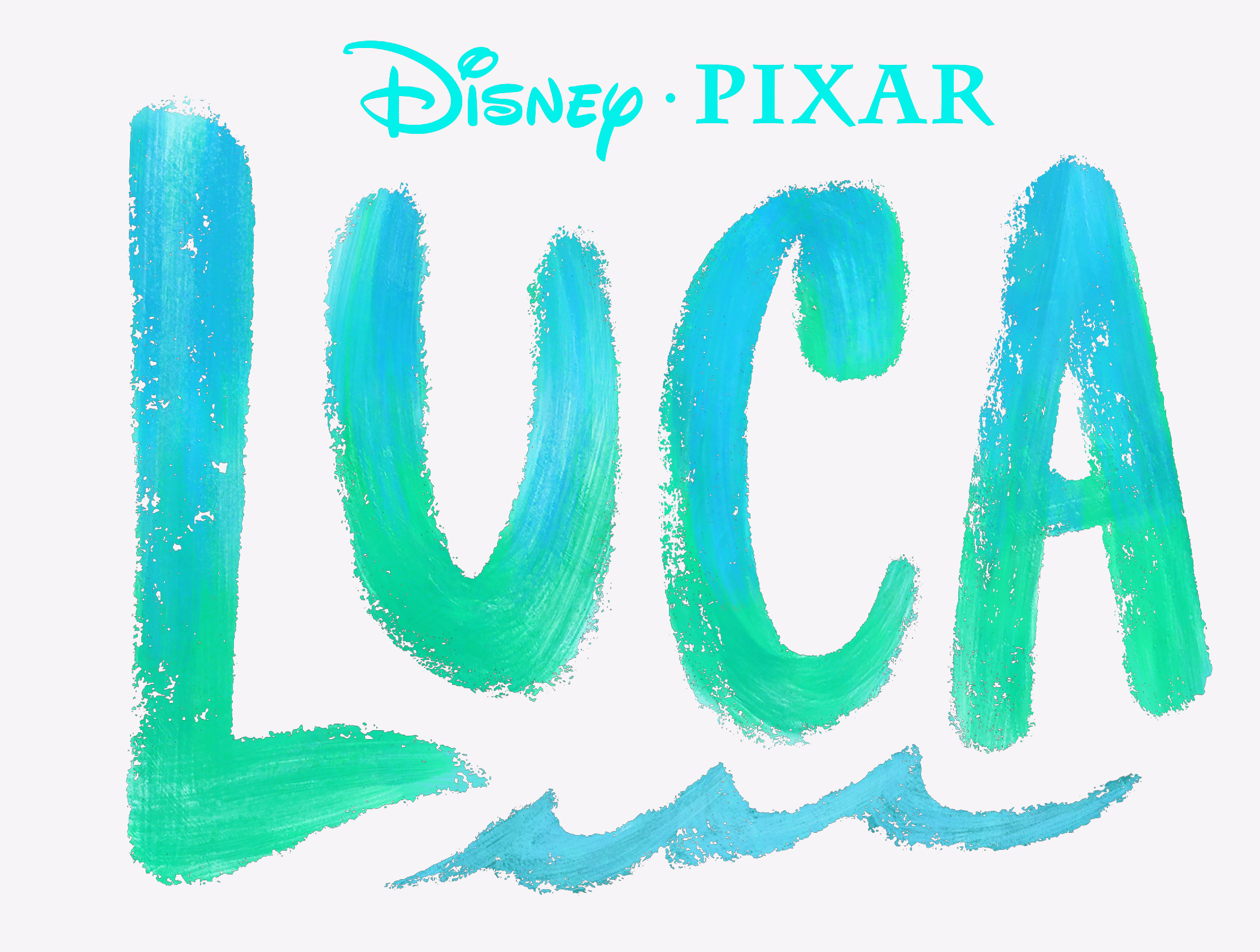 Disney Pixar Luca Movie Logo HD Wallpaper