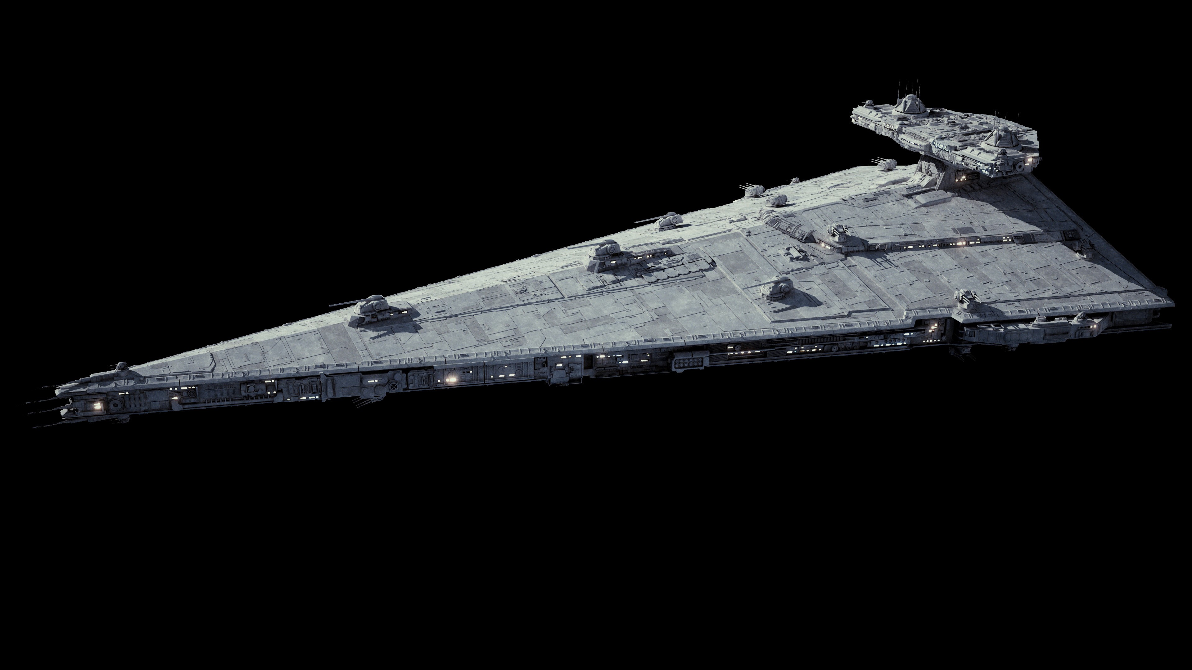 Star Wars Star Destroyer 4K Render HD Wallpaper