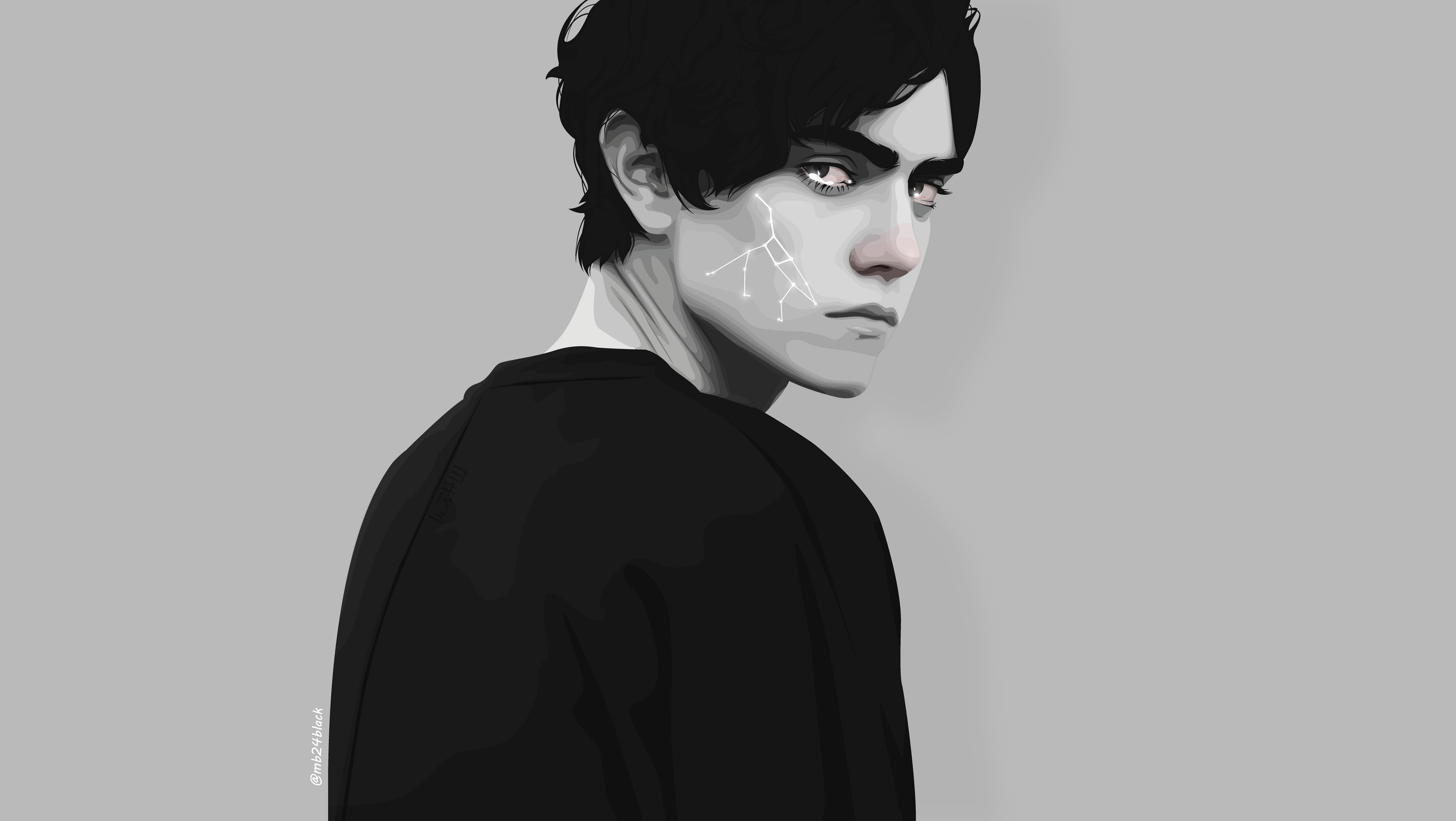 Vector from Man of Glass illustration HD Wallpaper