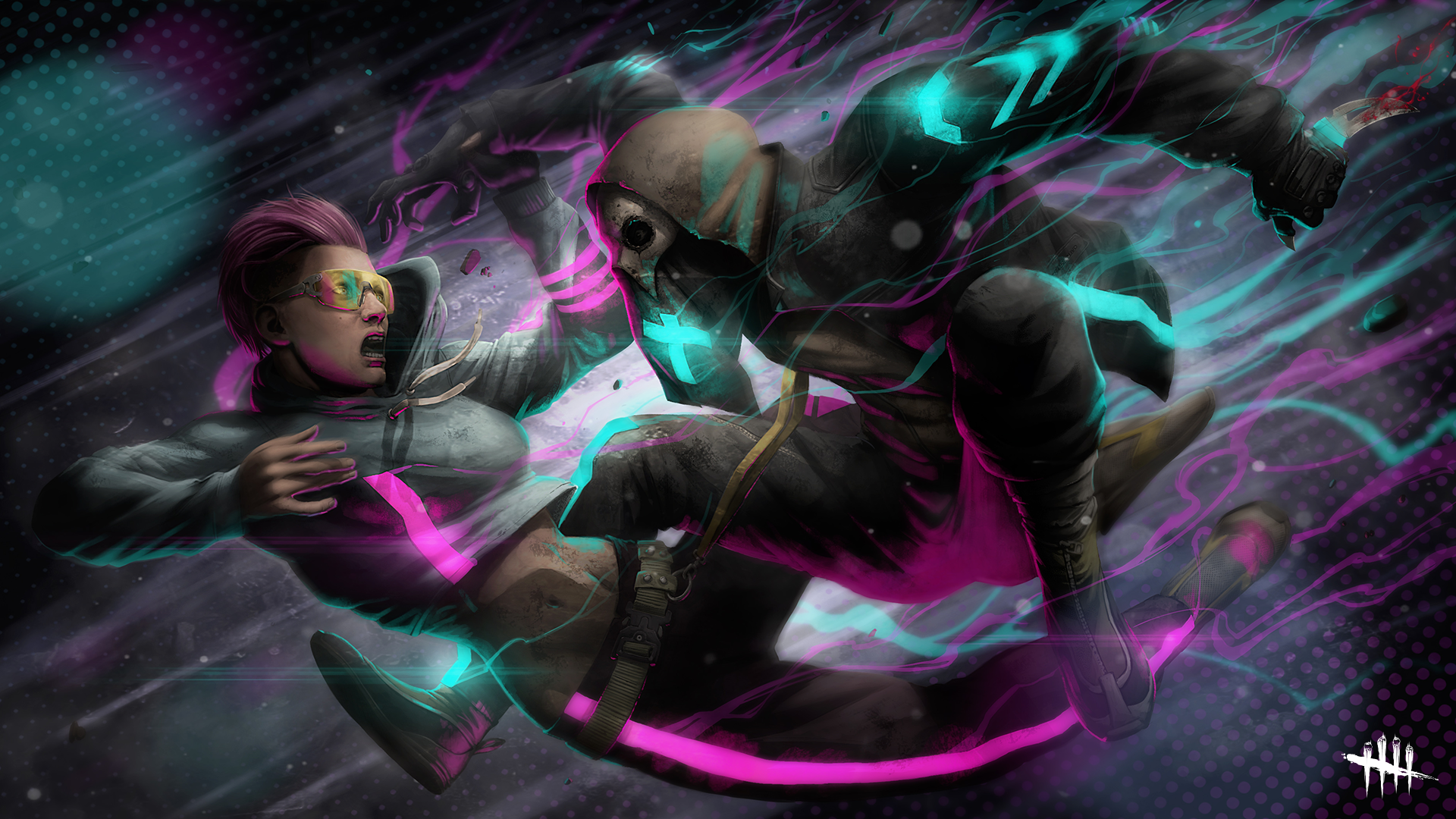The Artist and a survivor from Dead by Daylight HD Wallpaper
