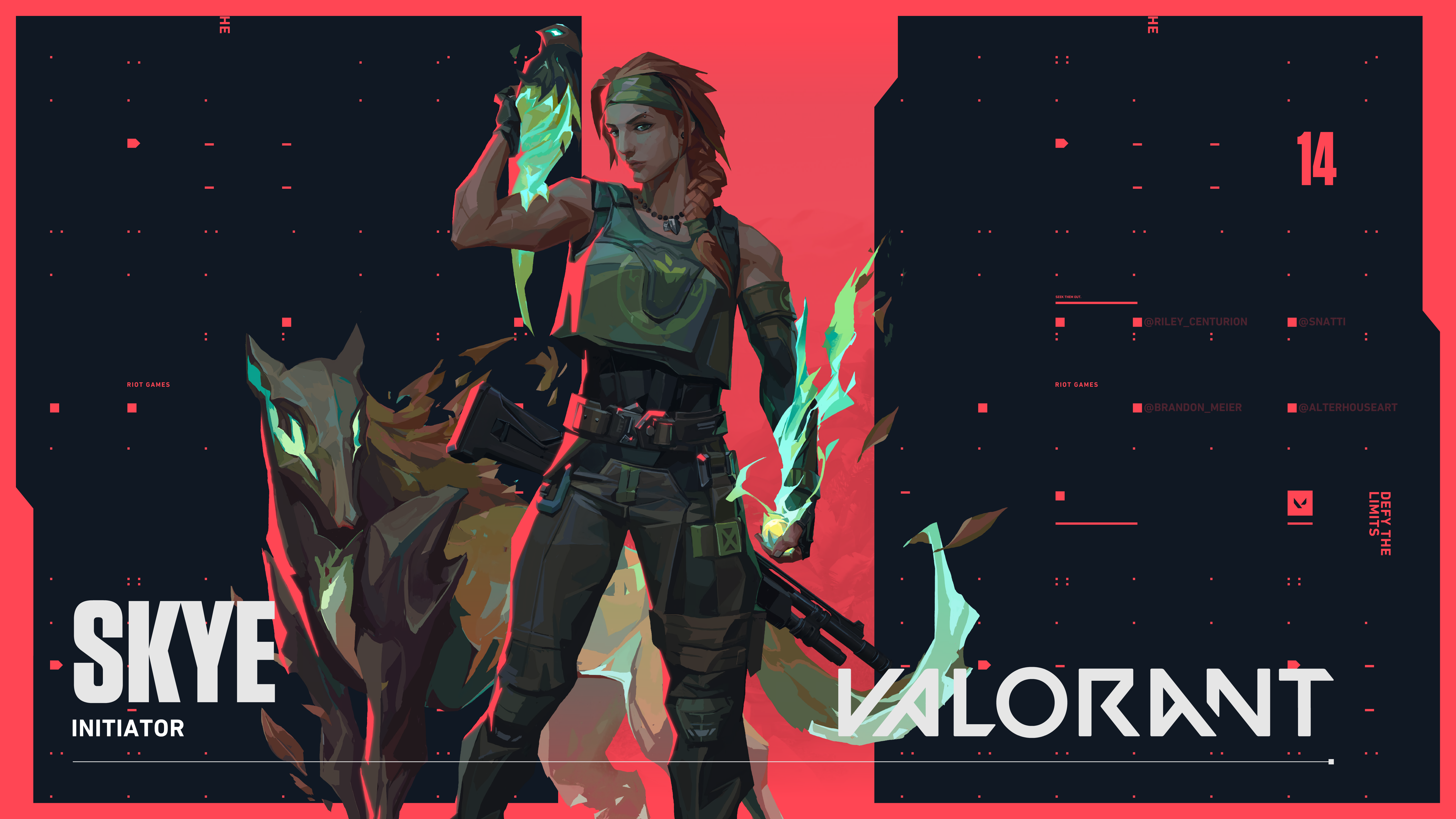 Valorant Skye Initiator 4K HD Wallpaper