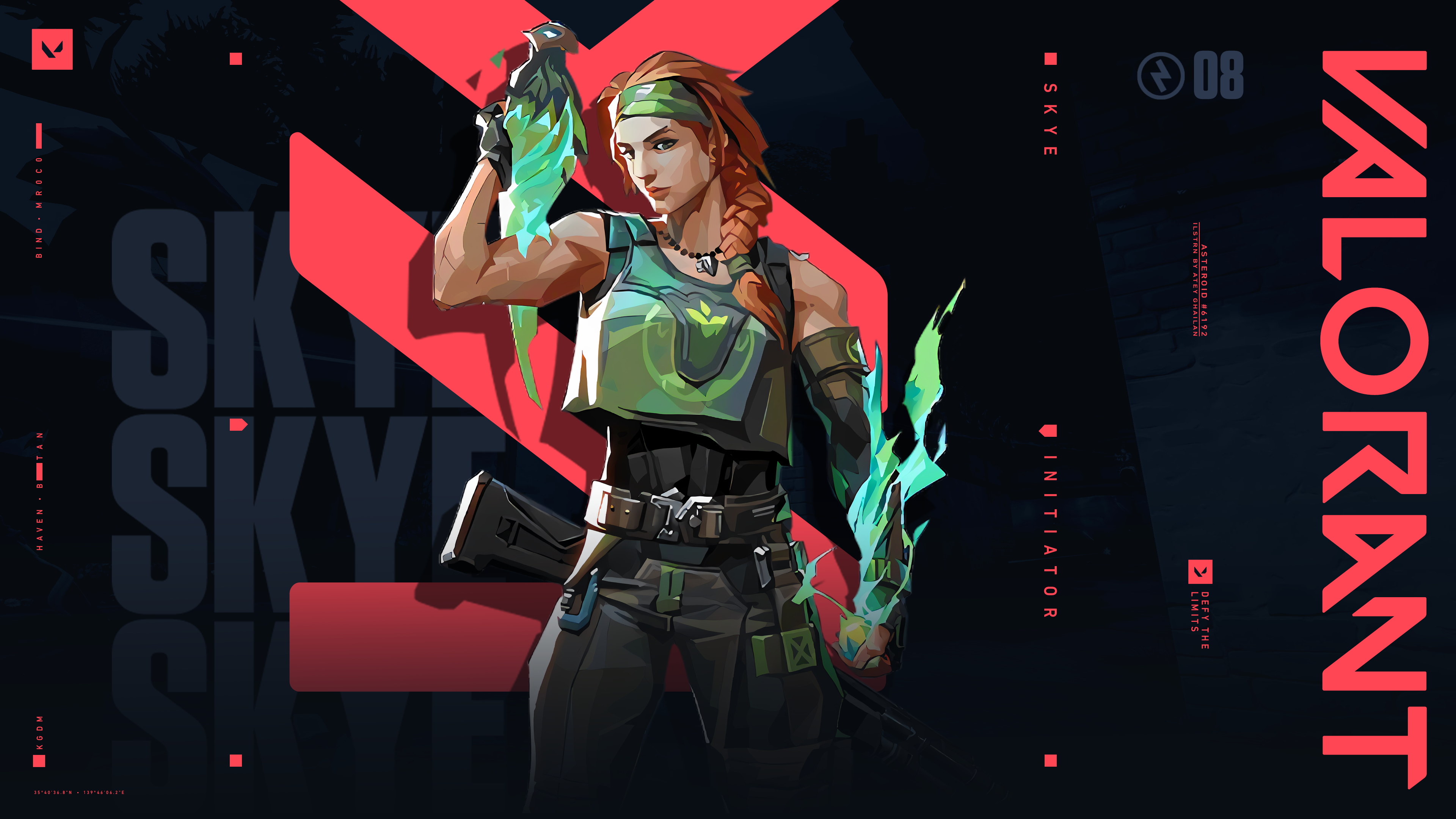 Skye from Valorant 4K HD Wallpaper