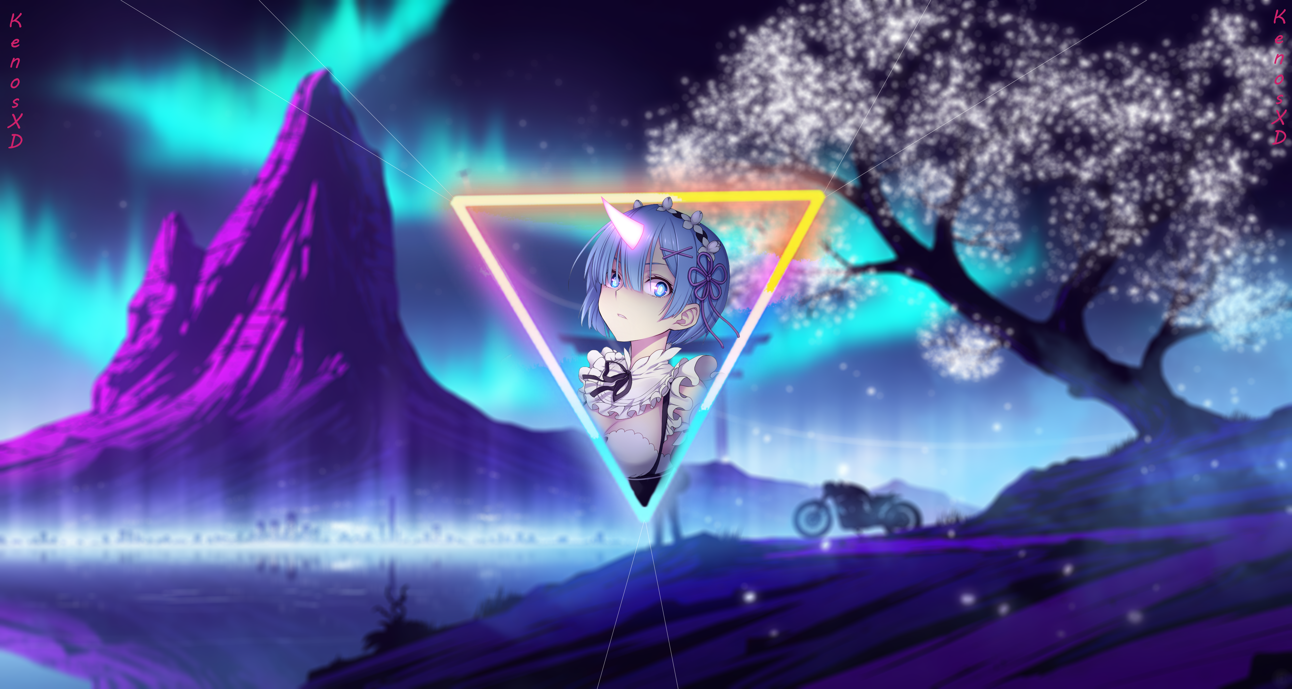 4K Rem from Re:Zero Kara Hajimeru Isekai Seikatsu HD Wallpaper