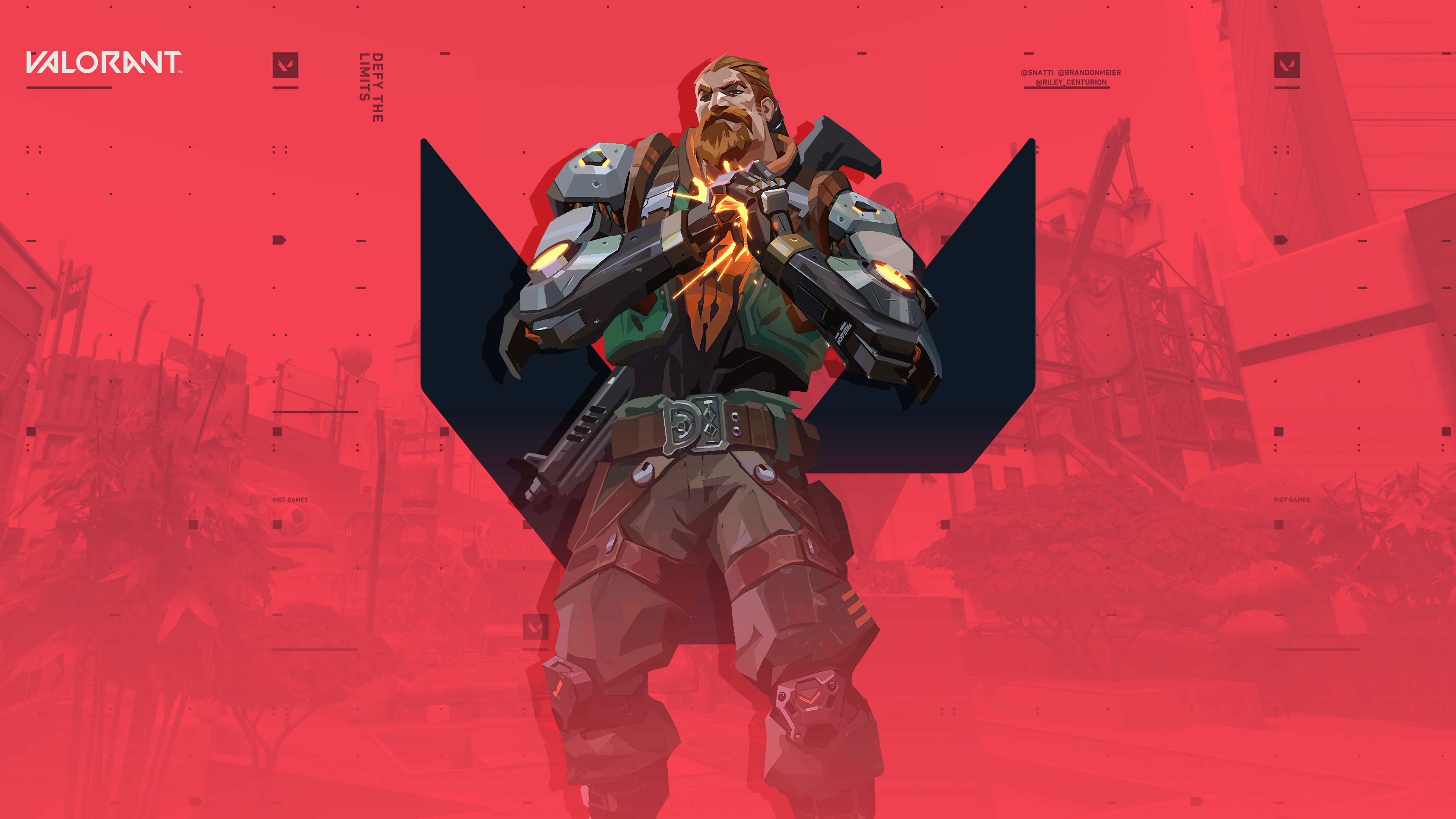 Breach from Valorant 4K HD Wallpaper