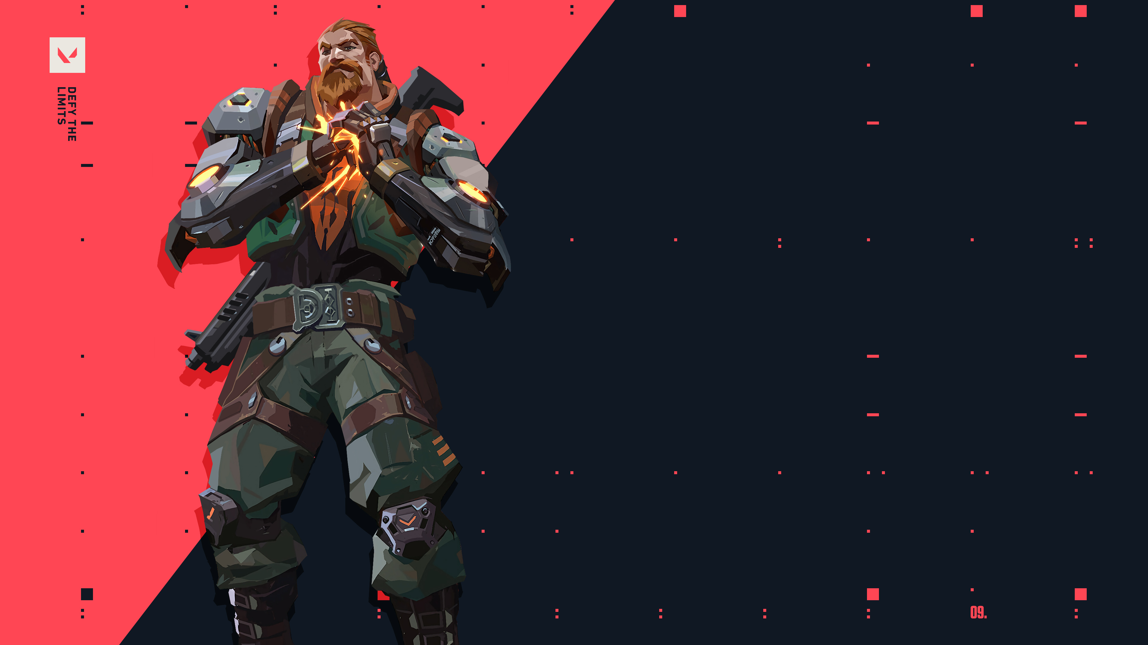 Breach from Valorant 4K HD Wallpaper