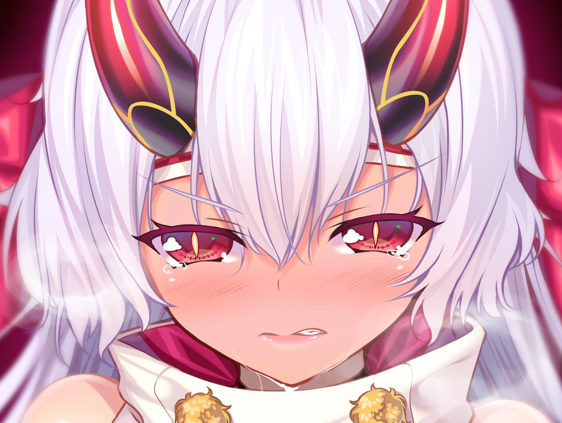 Tomoe Gozen from Fate/Grand Order crying HD Wallpaper