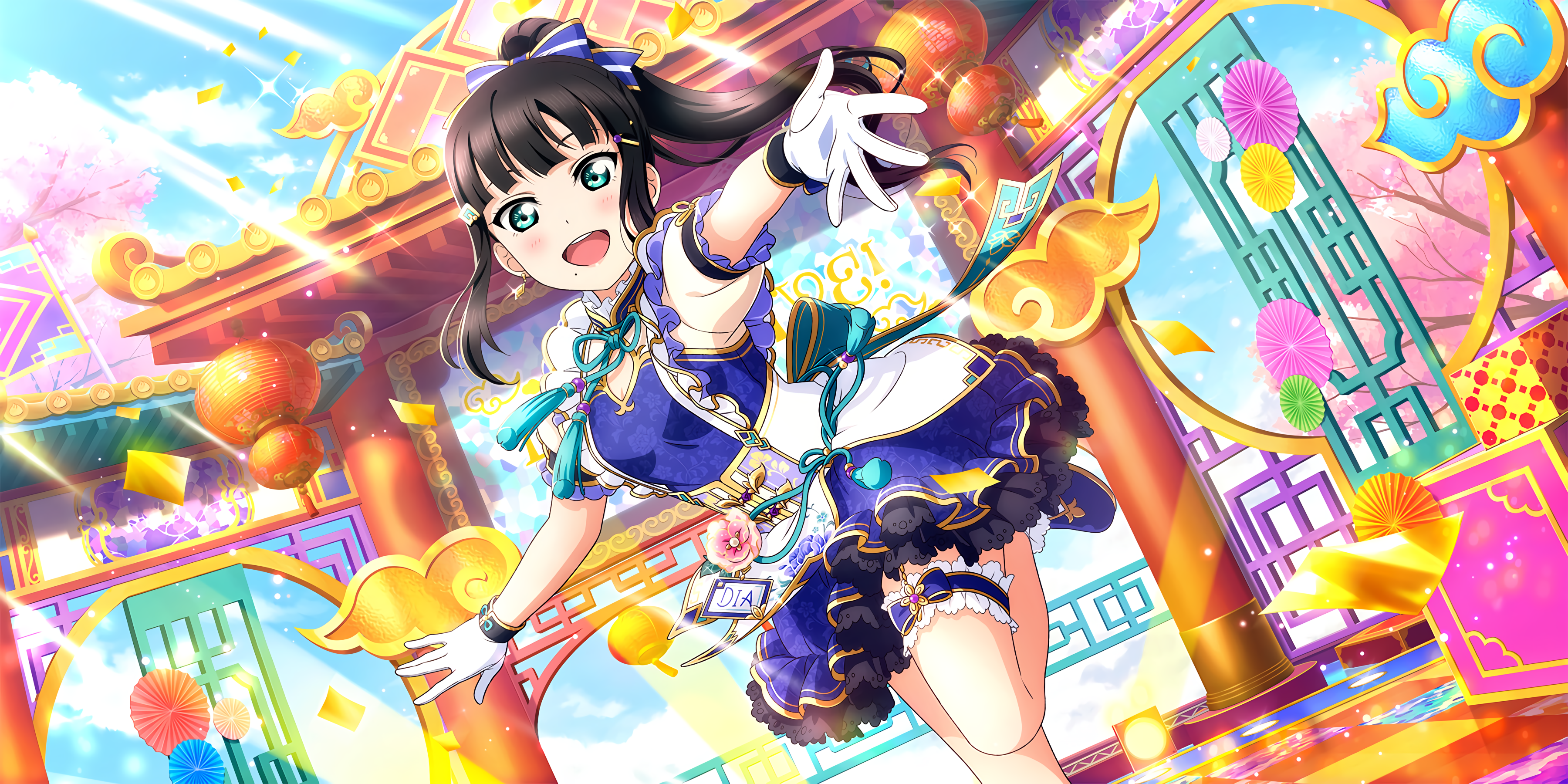 Kurosawa Dia from Love Live! Sunshine!! HD Wallpaper