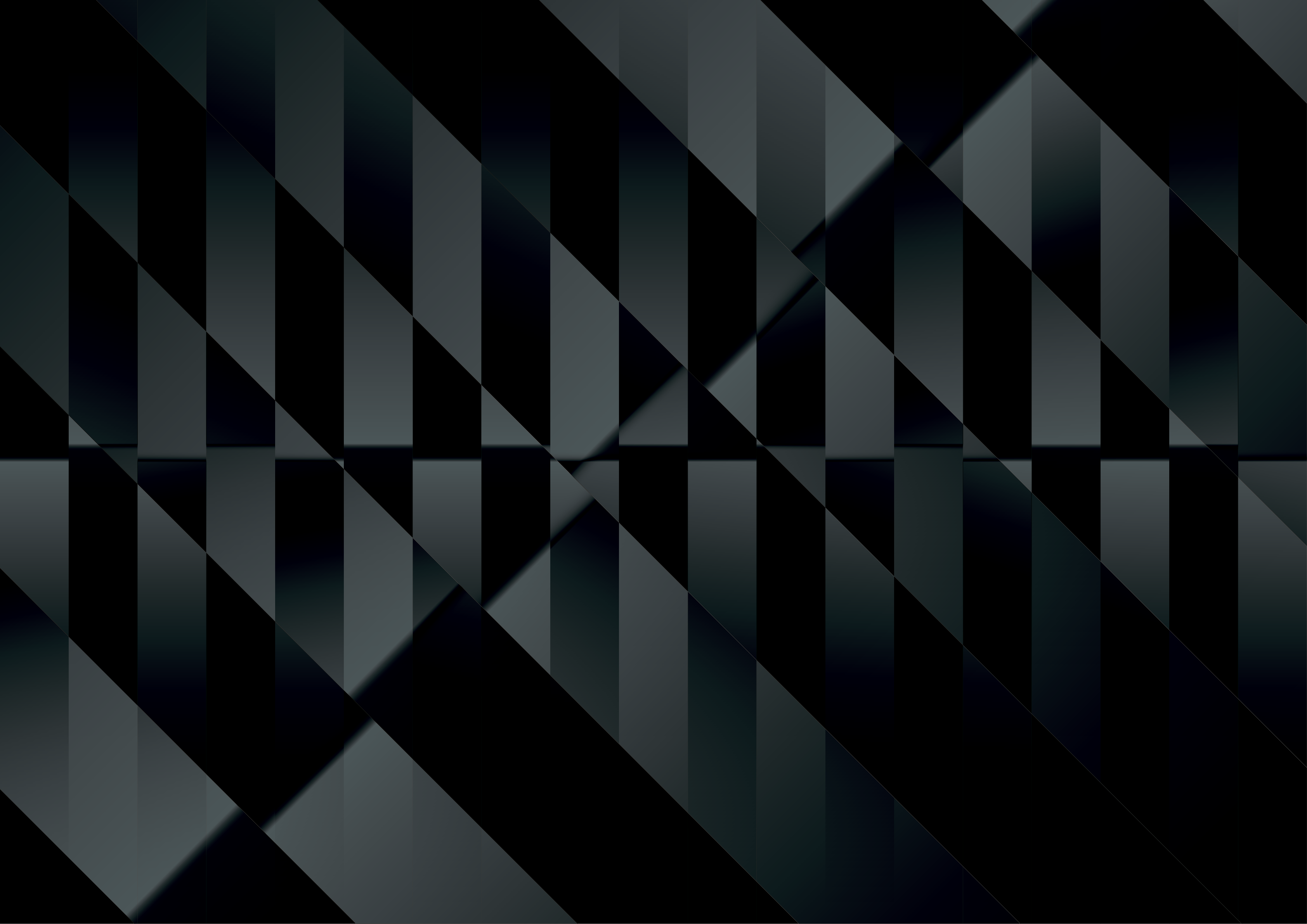 Abstract Geometric Shapes in Black and Gray HD Wallpaper