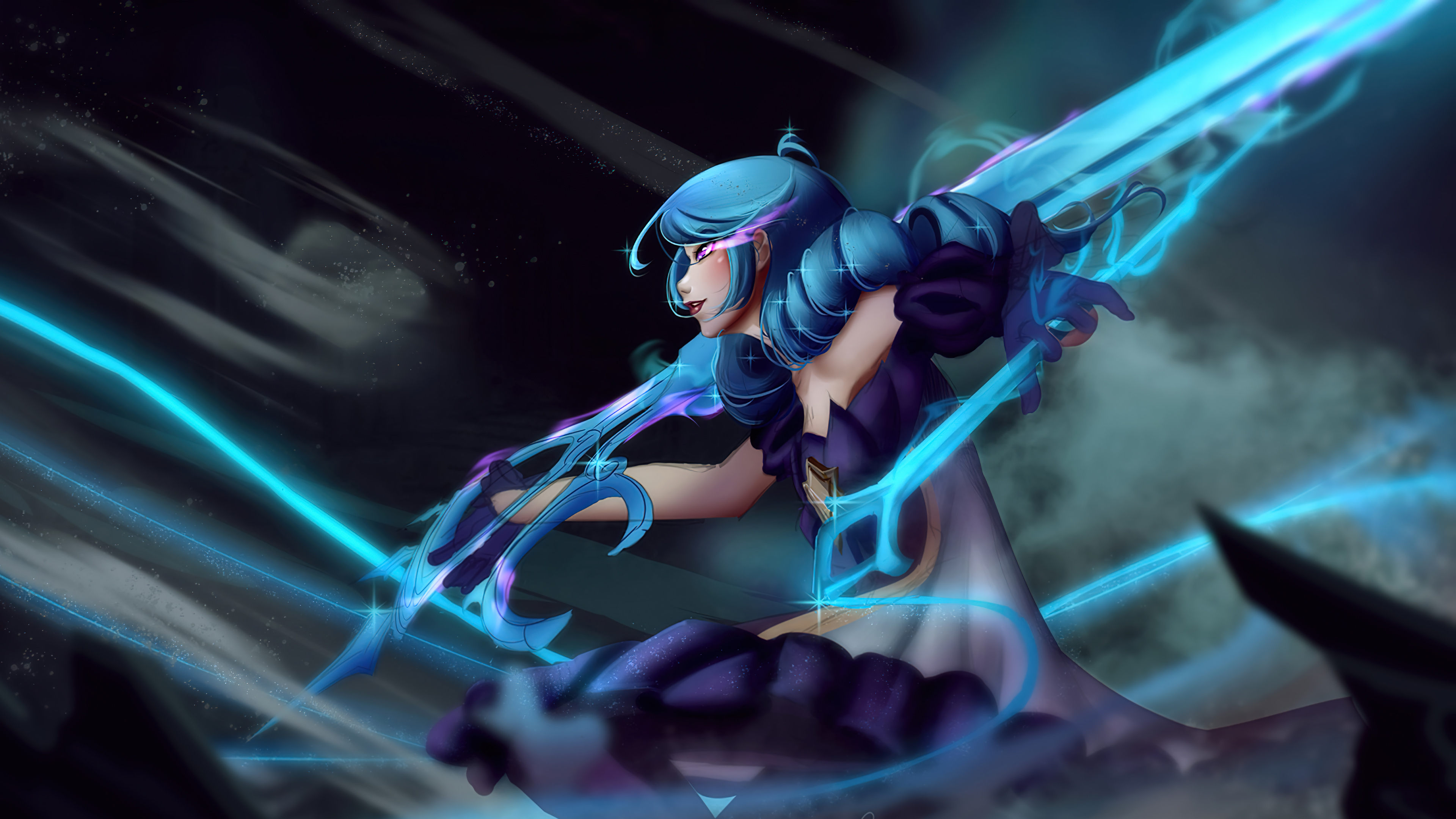 Gwen (League of Legends) 4K HD Wallpaper