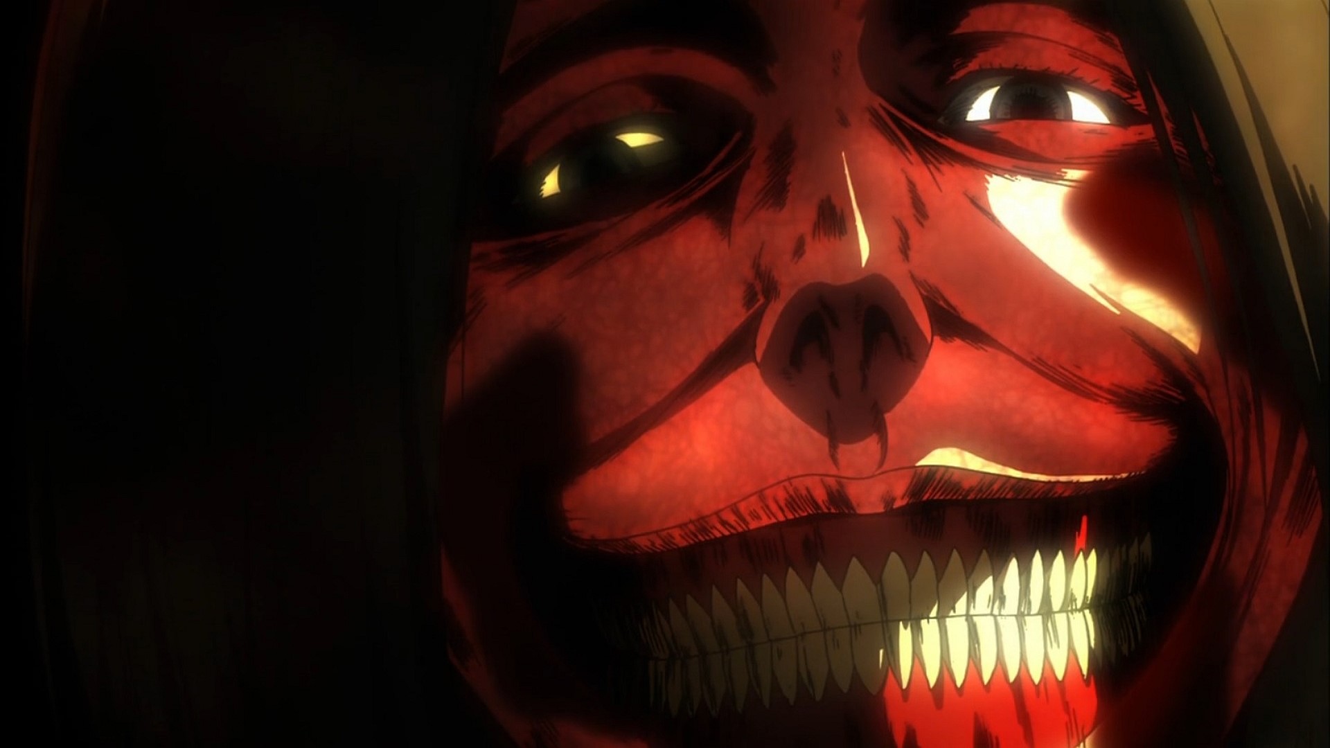 Attack on Titan Titan close-up HD Wallpaper