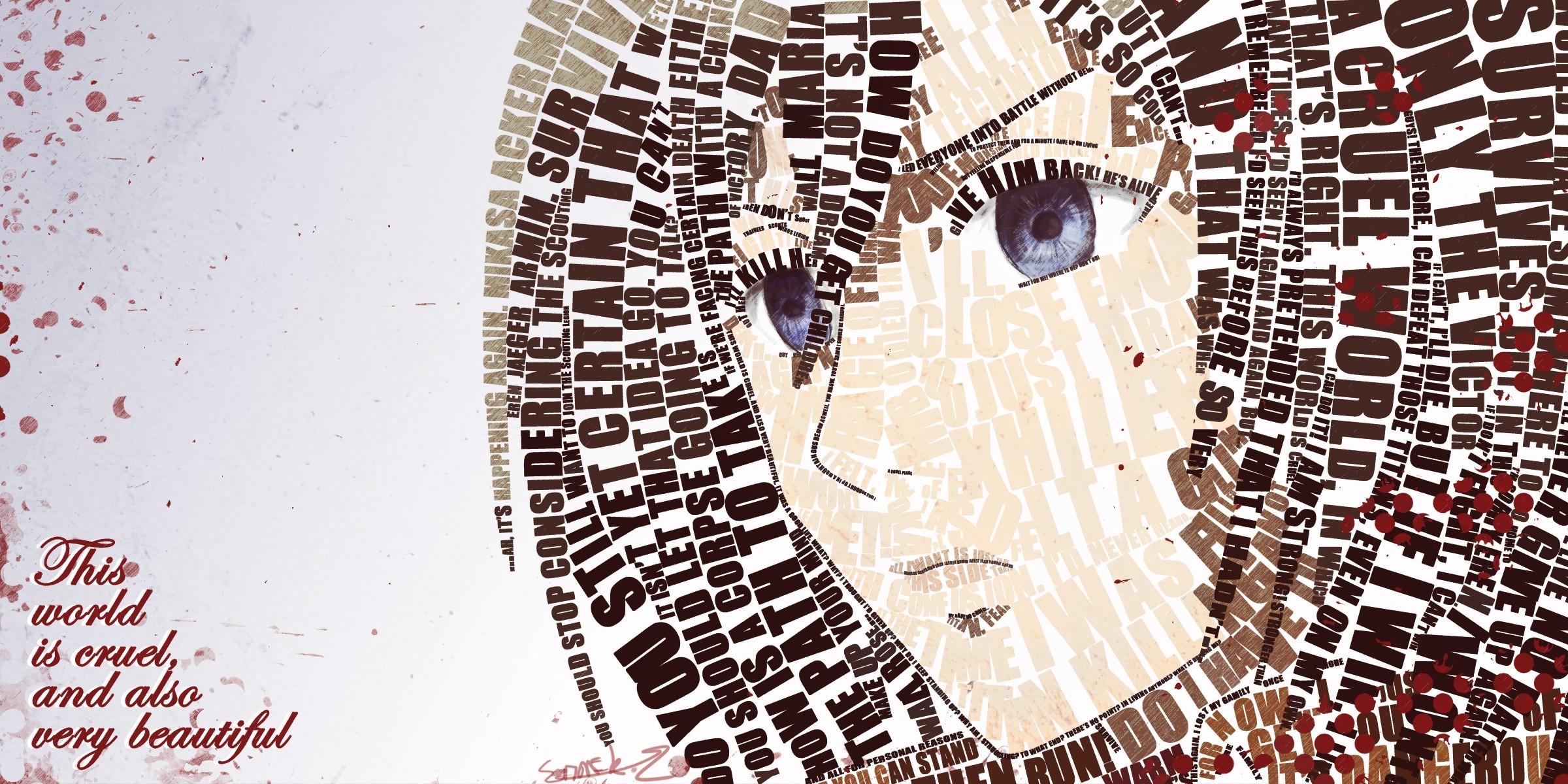 Mikasa Ackerman from Shingeki no Kyojin HD Wallpaper