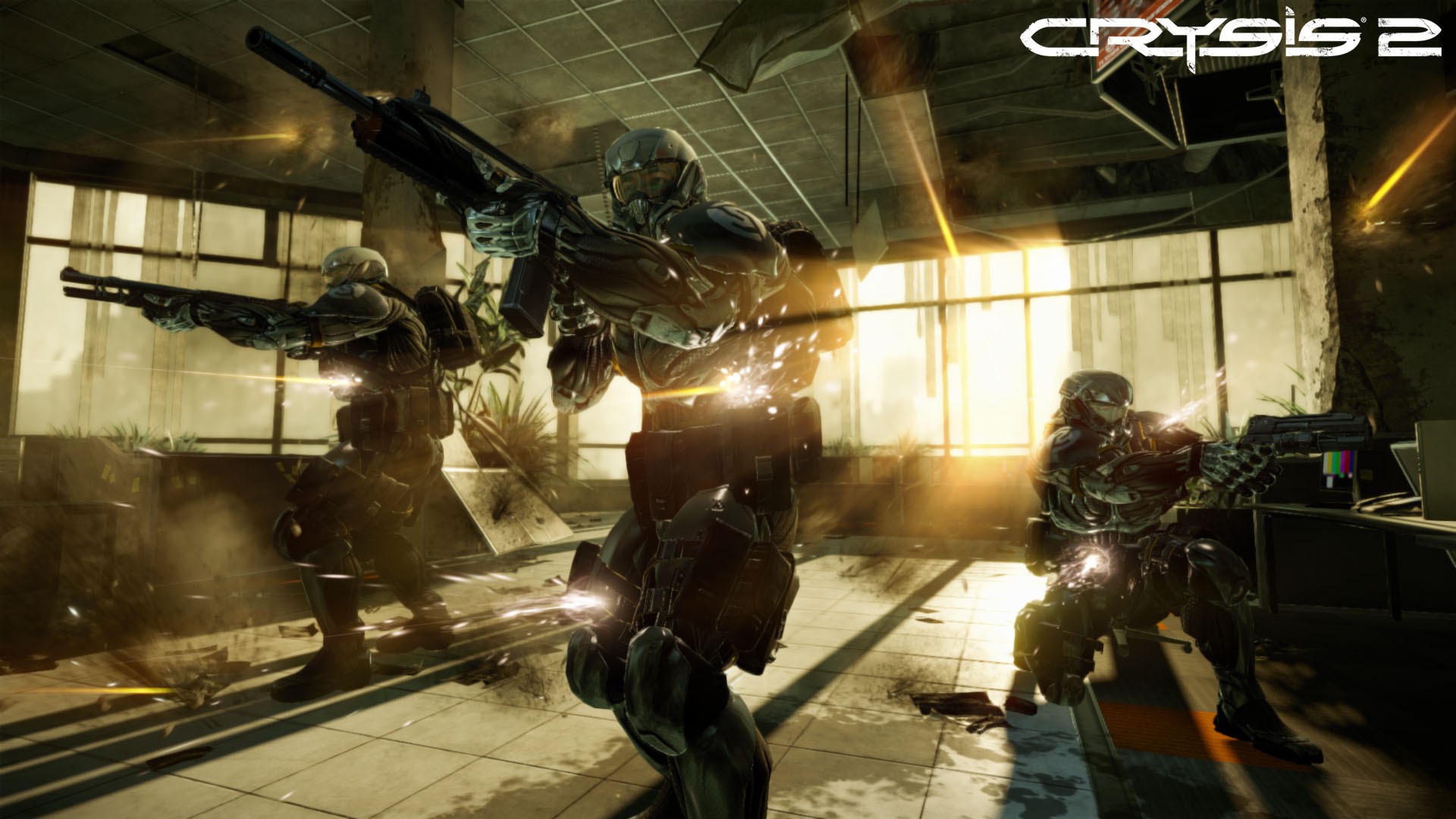 Soldiers in Crysis 2 video game HD Wallpaper
