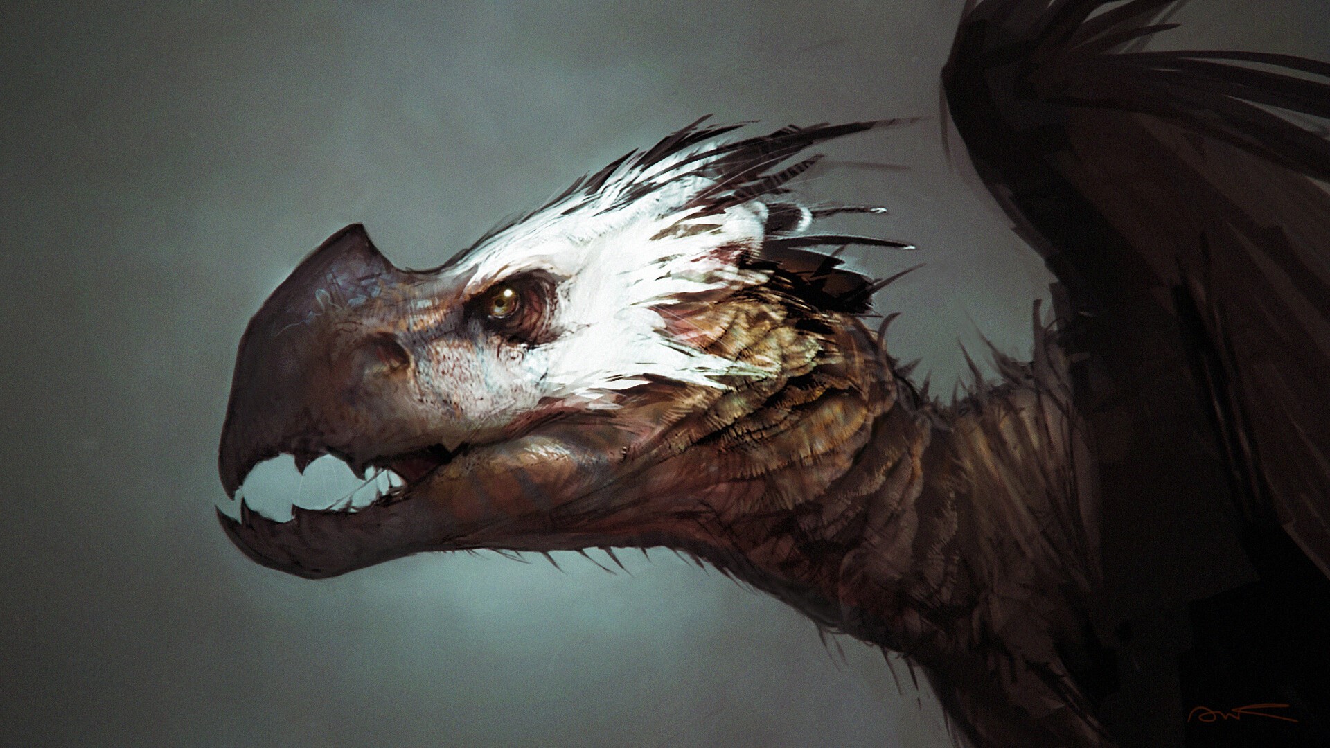 Fantasy creature artwork HD Wallpaper