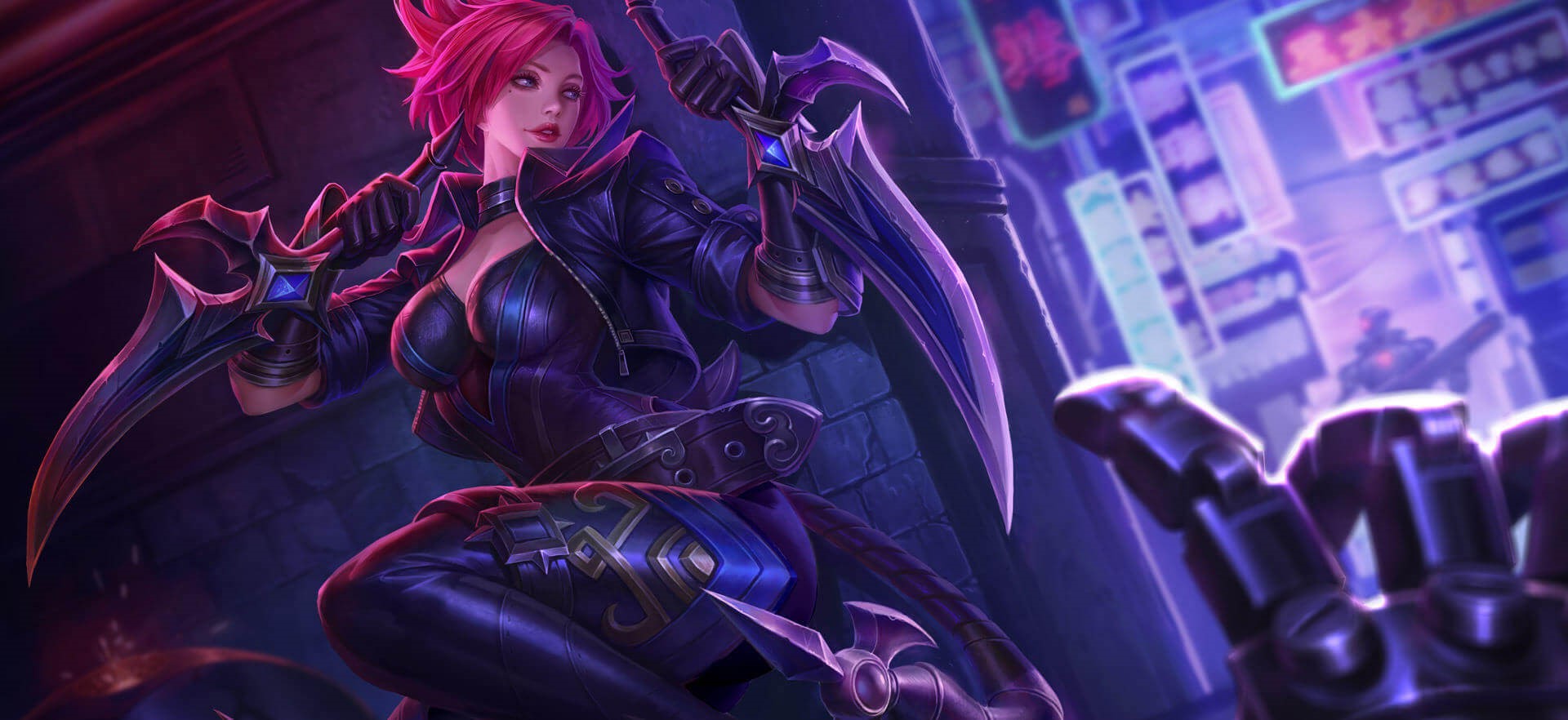 Katarina from League of Legends HD Wallpaper
