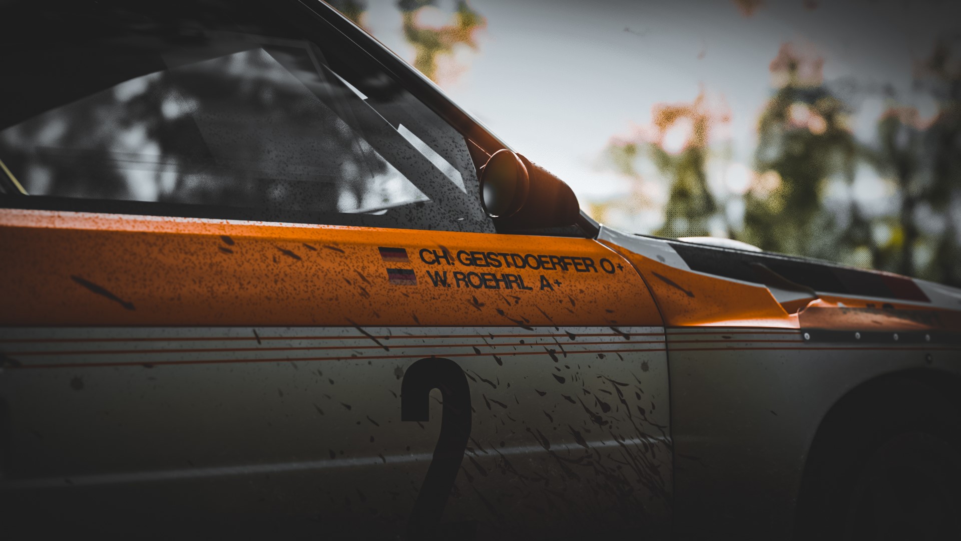 Audi Sport Quattro S1 rally car with number 2 HD Wallpaper