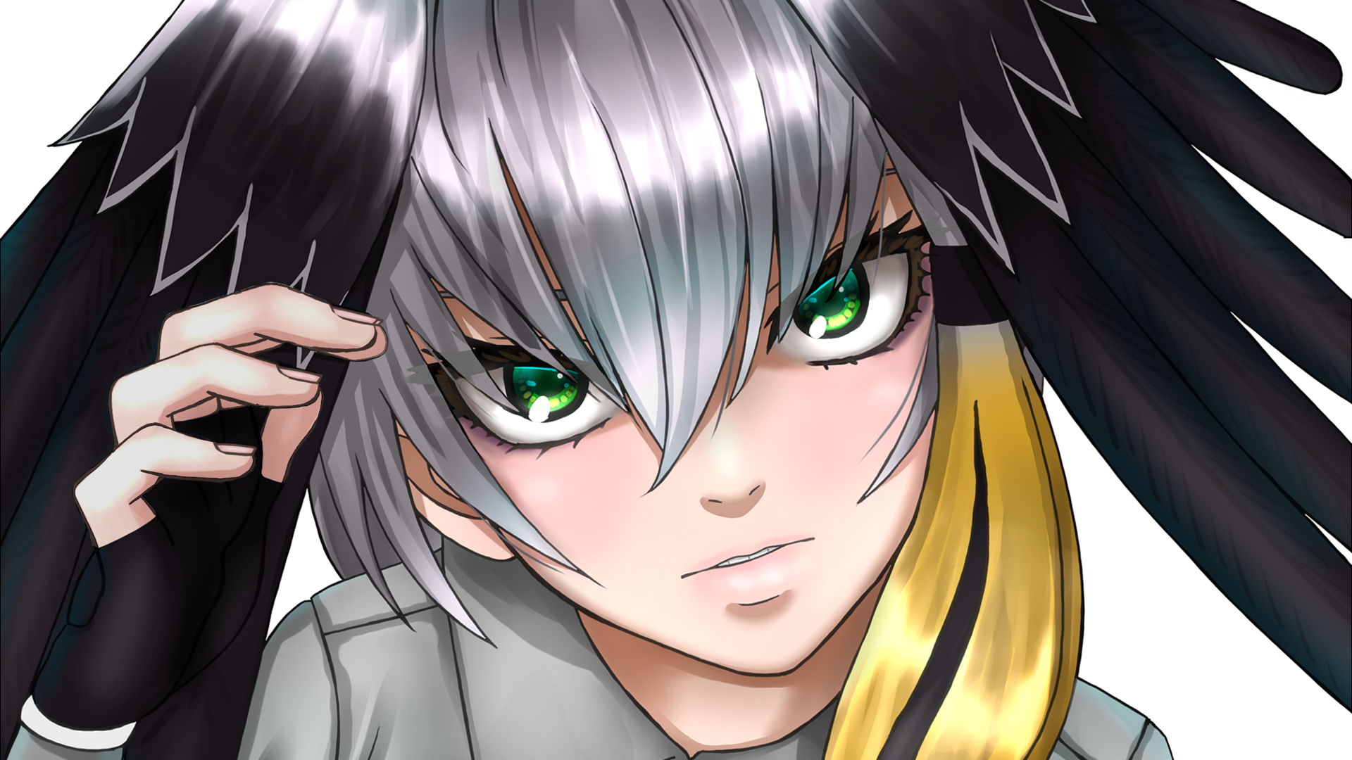 Shoebill from Kemono Friends HD Wallpaper