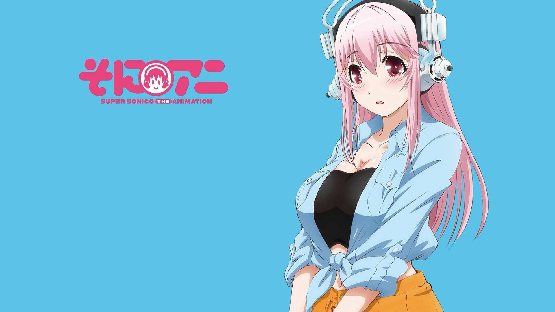 Super Sonico from Super Sonico The Animation HD Wallpaper