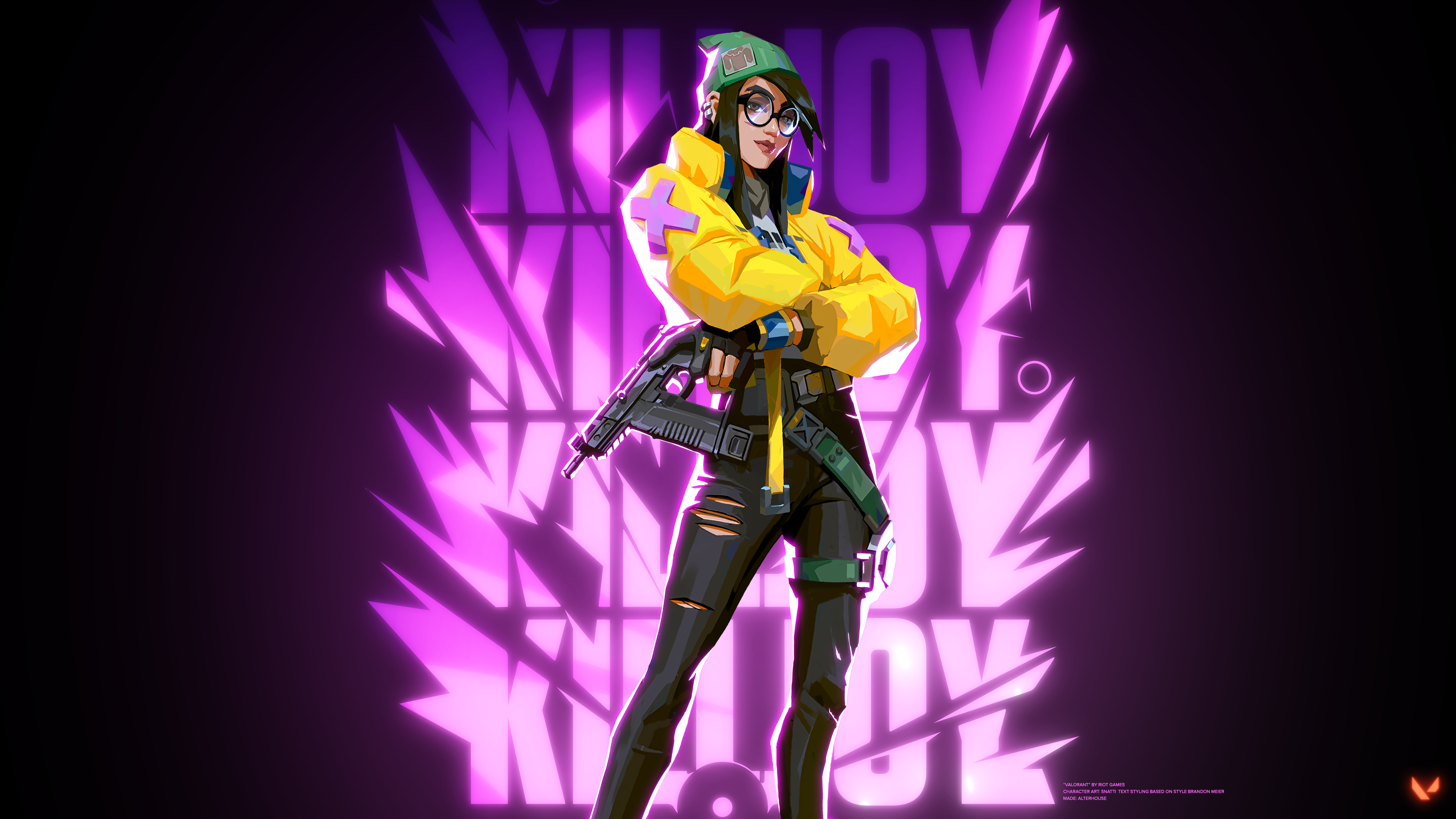 Killjoy from Valorant 4K HD Wallpaper