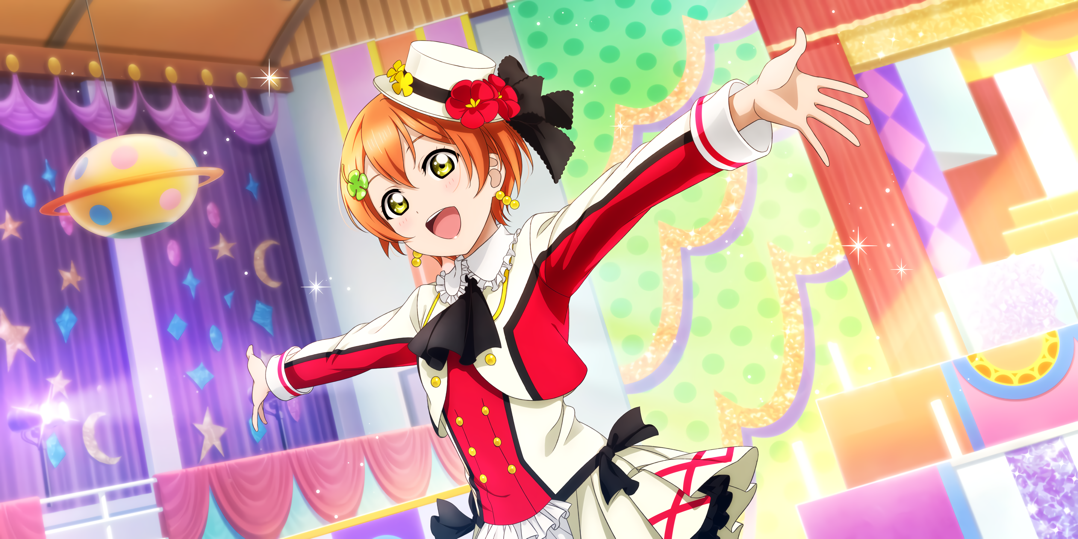 Rin Hoshizora from Love Live! Series HD Wallpaper