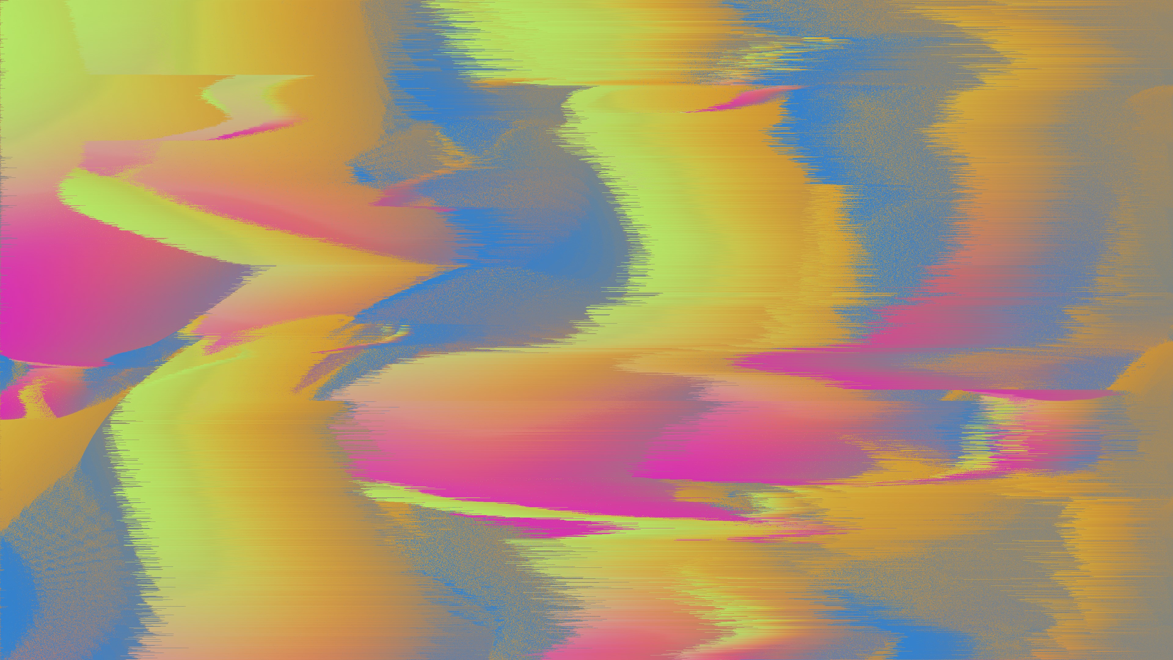 Abstract warm colors desert 4K HD Wallpaper