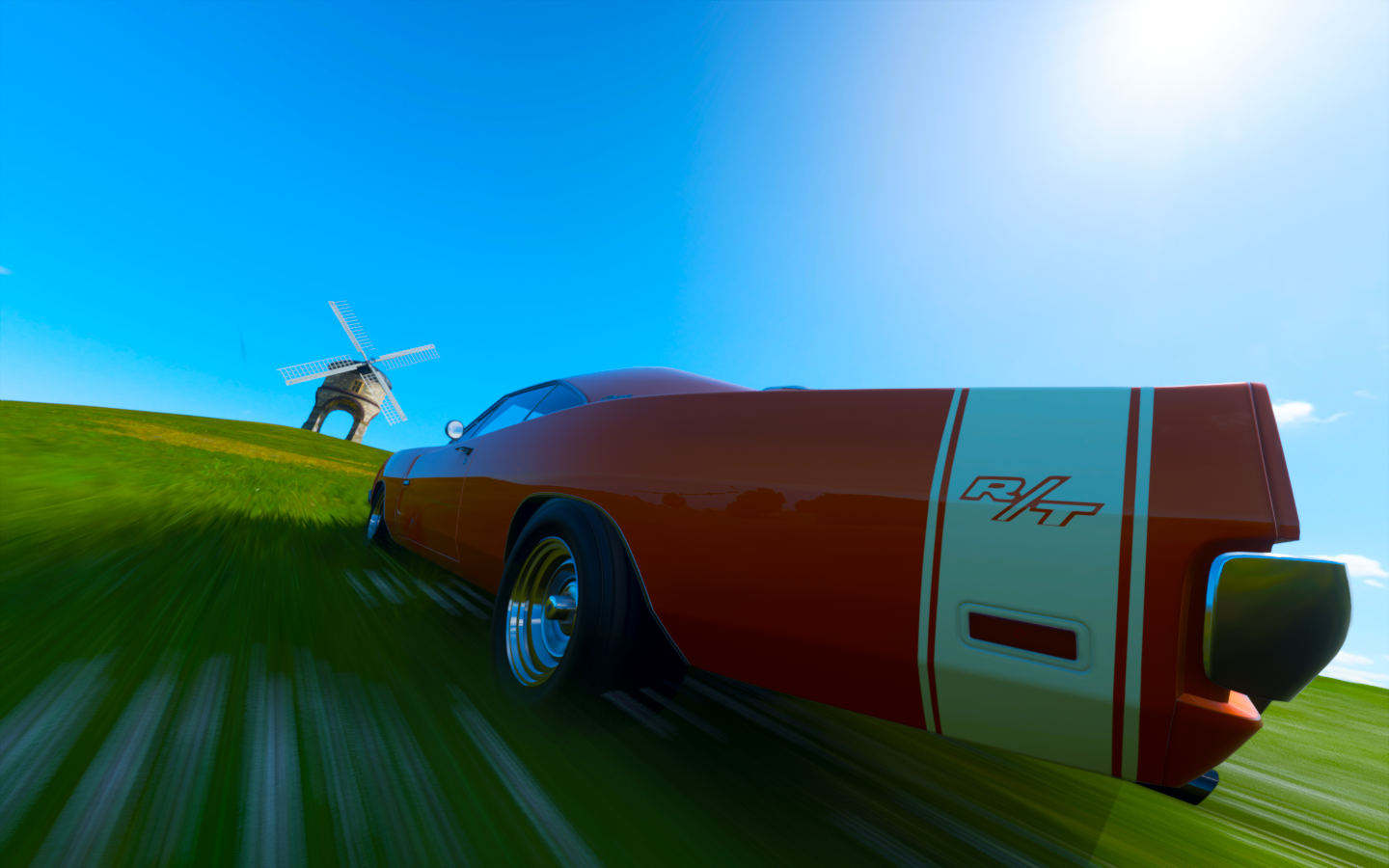 Dodge Challenger R/T in Forza Horizon 4 HD Wallpaper
