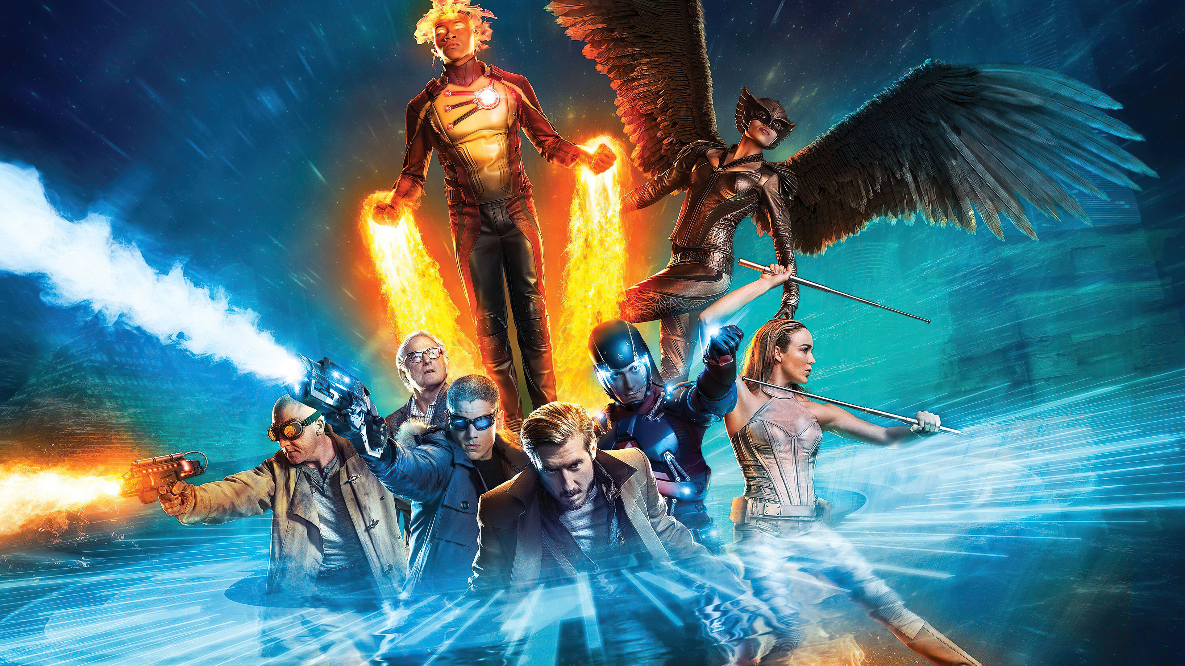 DC's Legends of Tomorrow 4K HD Wallpaper