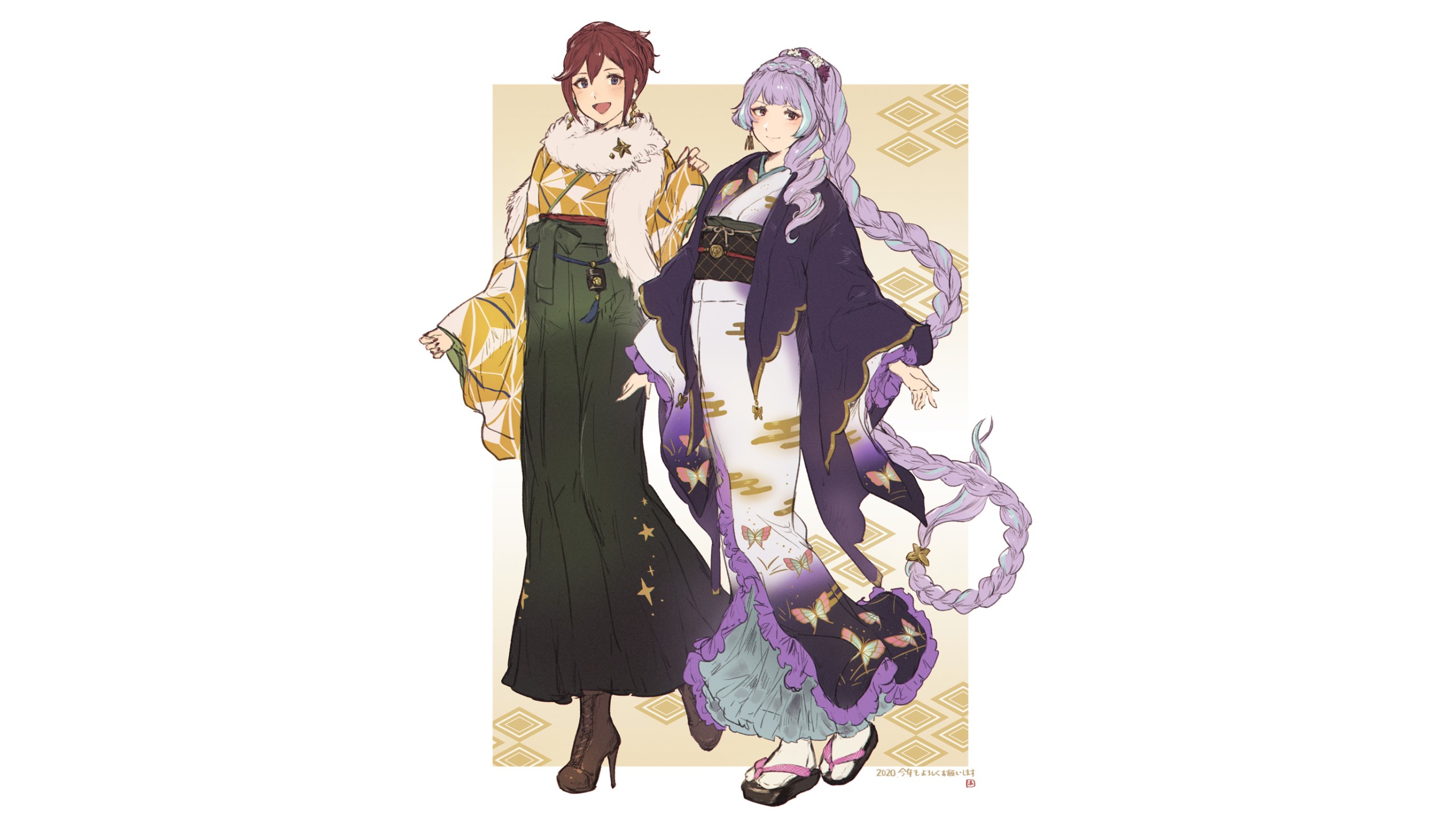 Kaname Buccaneer and Mikumo Guynemer from Macross Delta HD Wallpaper
