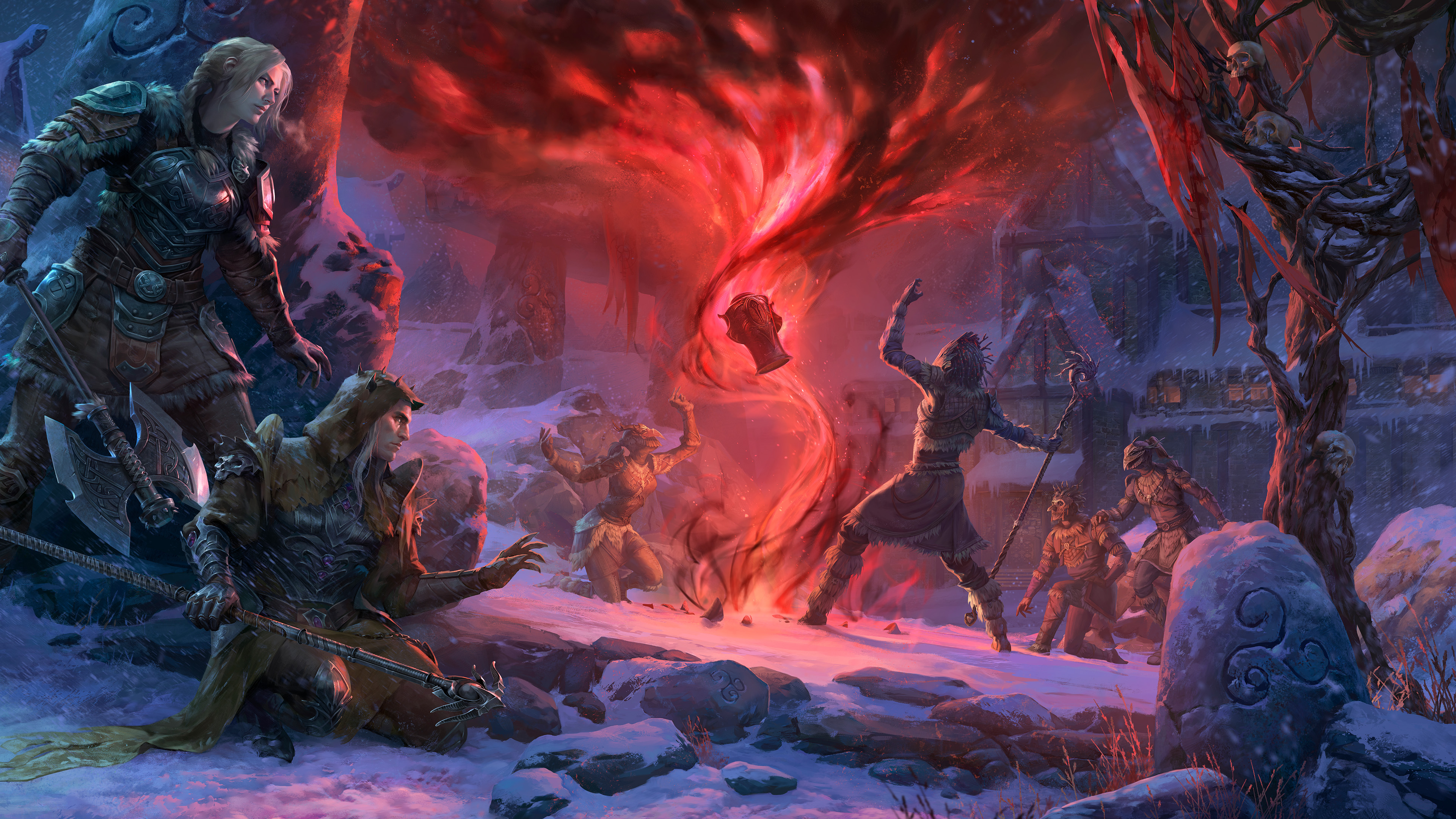 The Elder Scrolls Online: Greymoor Ritual HD Wallpaper