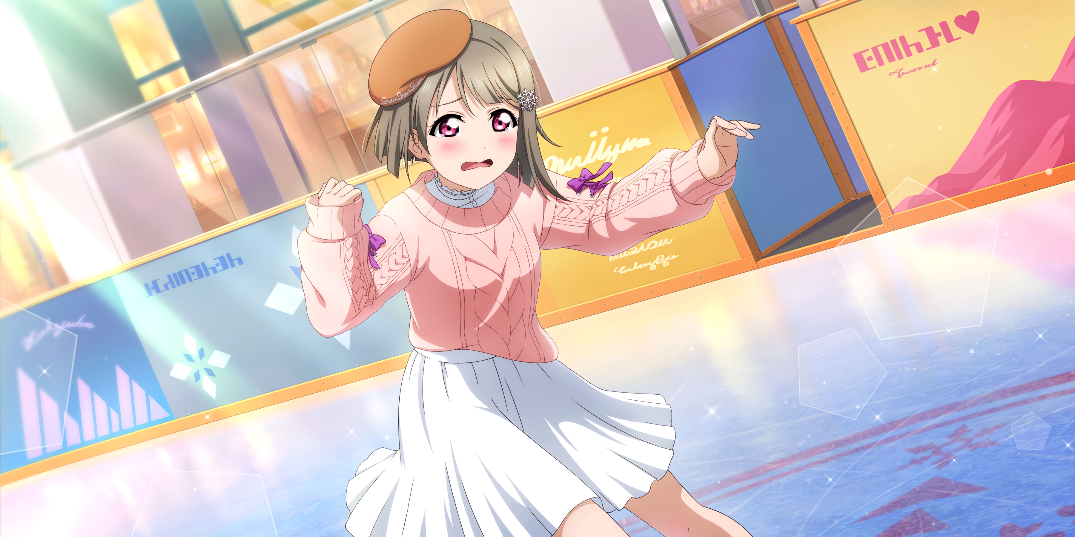 Nakasu Kasumi from Love Live! Series HD Wallpaper