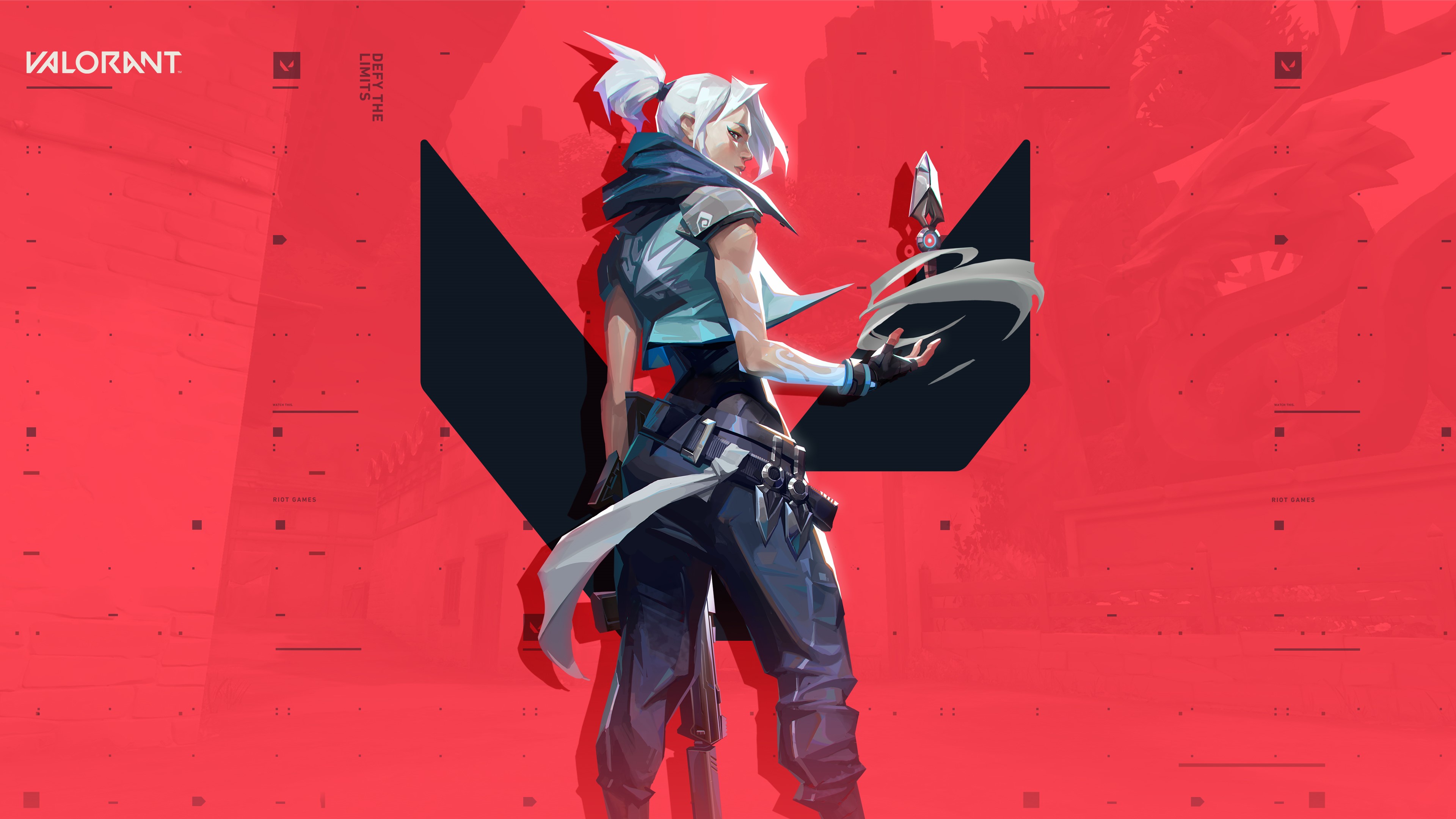 Jett from Valorant HD Wallpaper