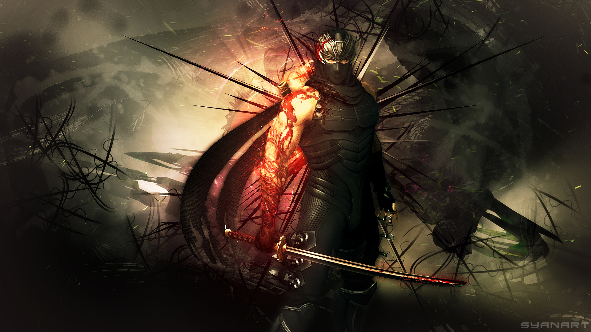 Ryu Hayabusa from Ninja Gaiden 3: Razors Edge HD Wallpaper