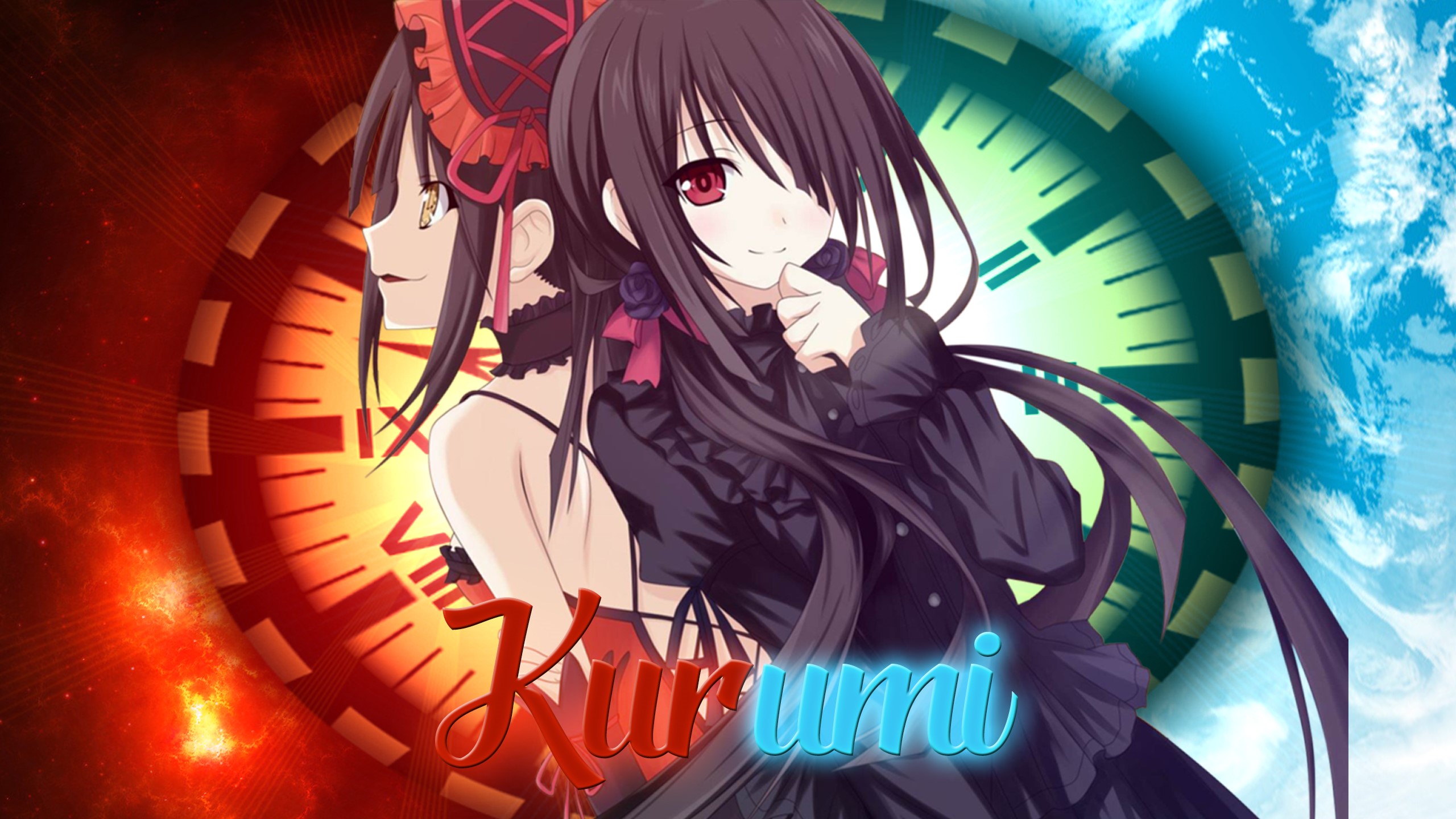 Kurumi Tokisaki from Date A Live HD Wallpaper