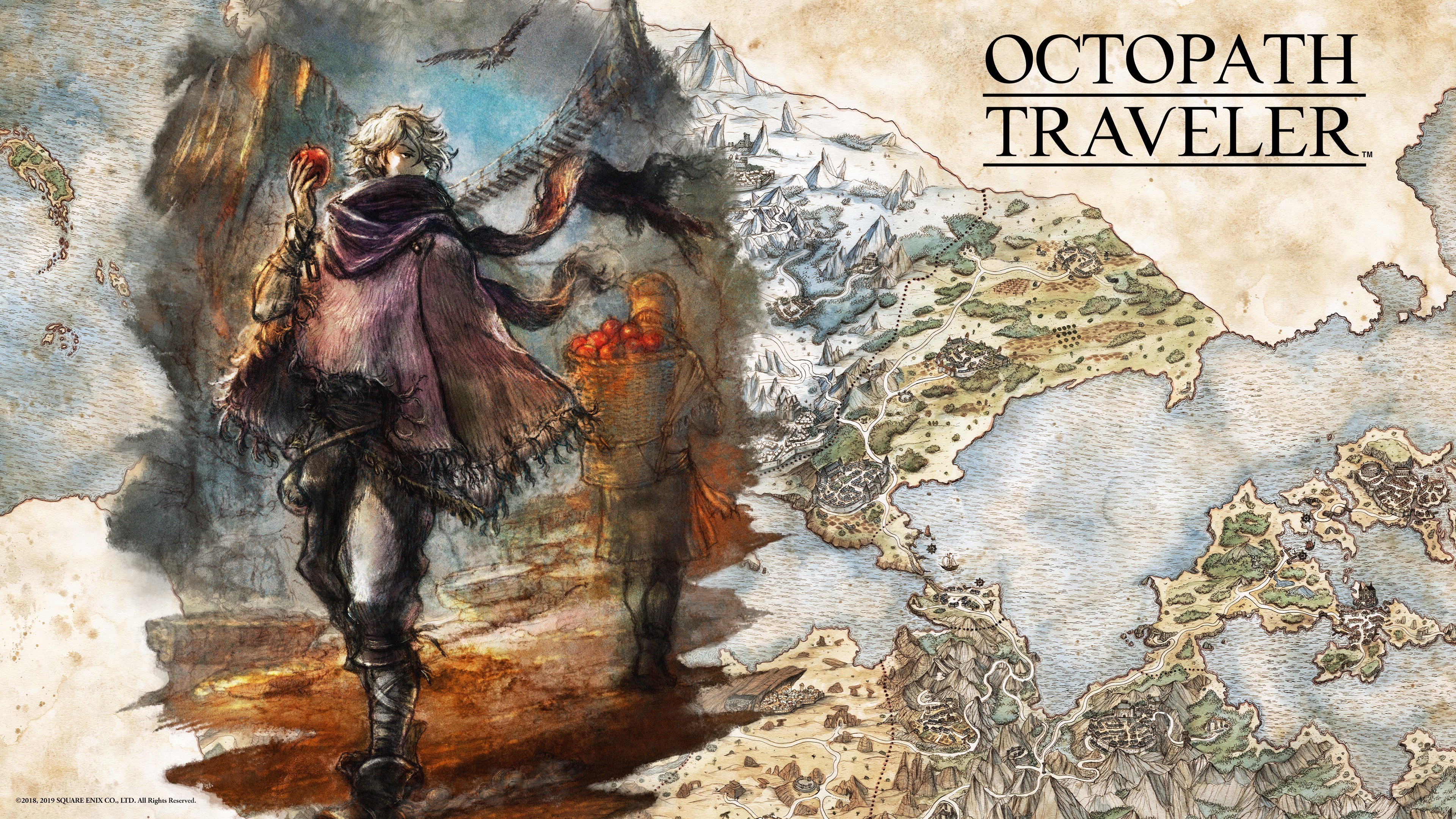 Octopath Traveler Artwork HD Wallpaper