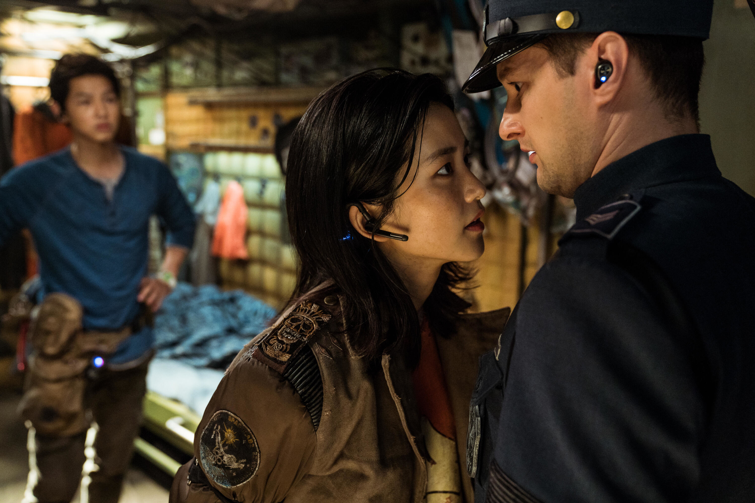 Kim Tae-ri and Matt Smith in Space Sweepers HD Wallpaper