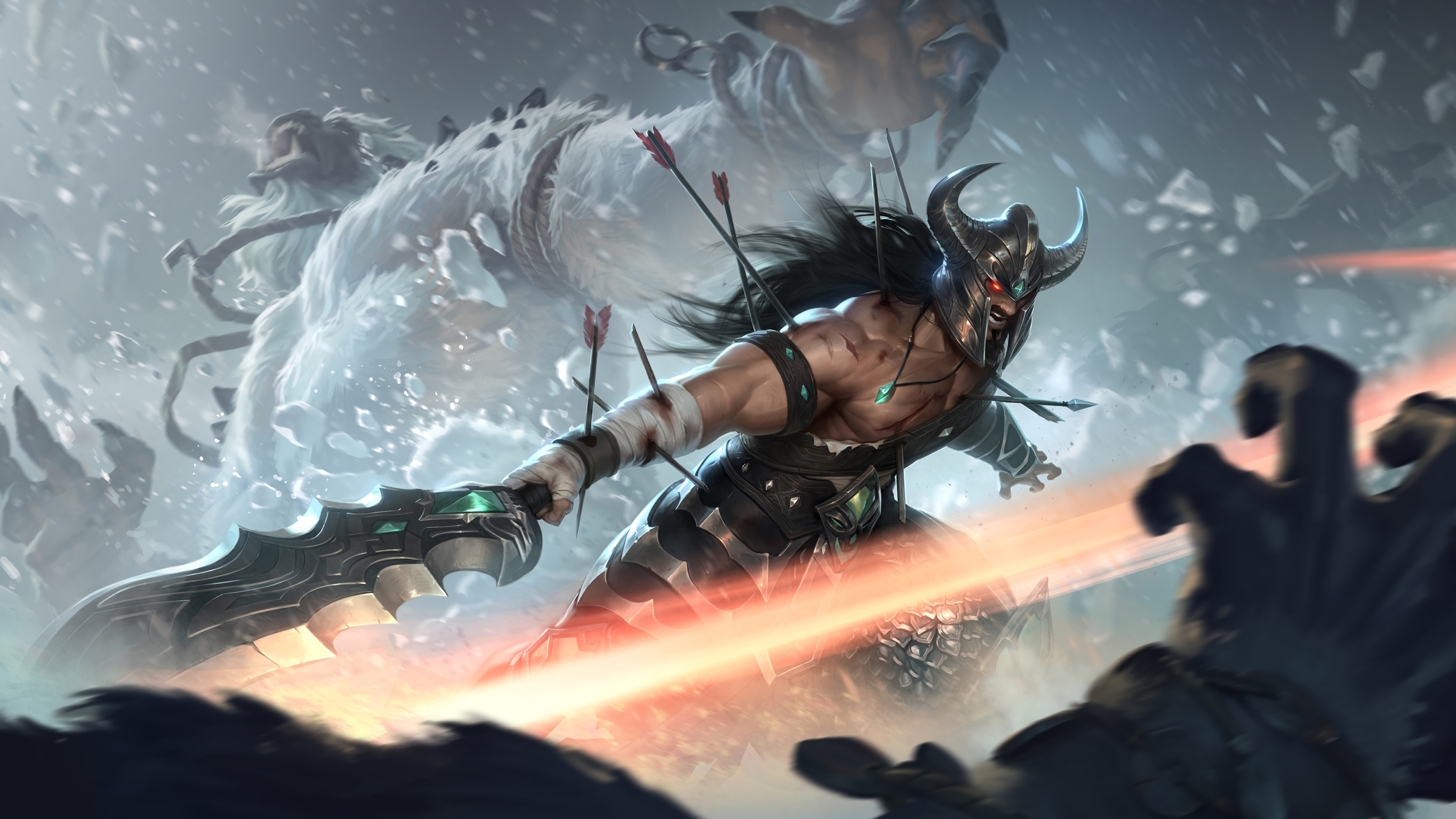 4K League of Legends: Legends of Runeterra fantasy art HD Wallpaper