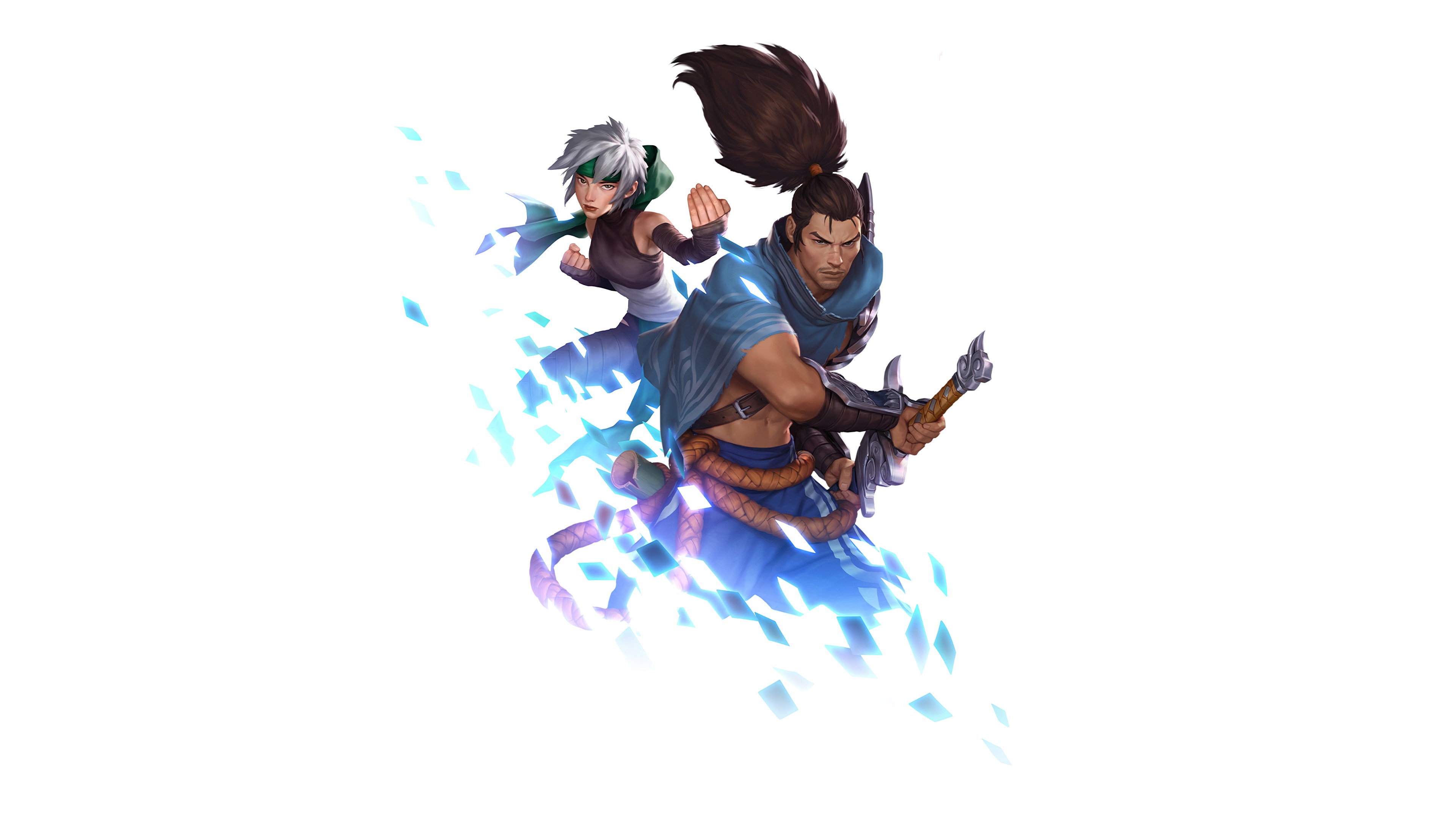 Yasuo and Kai'Sa from League of Legends HD Wallpaper