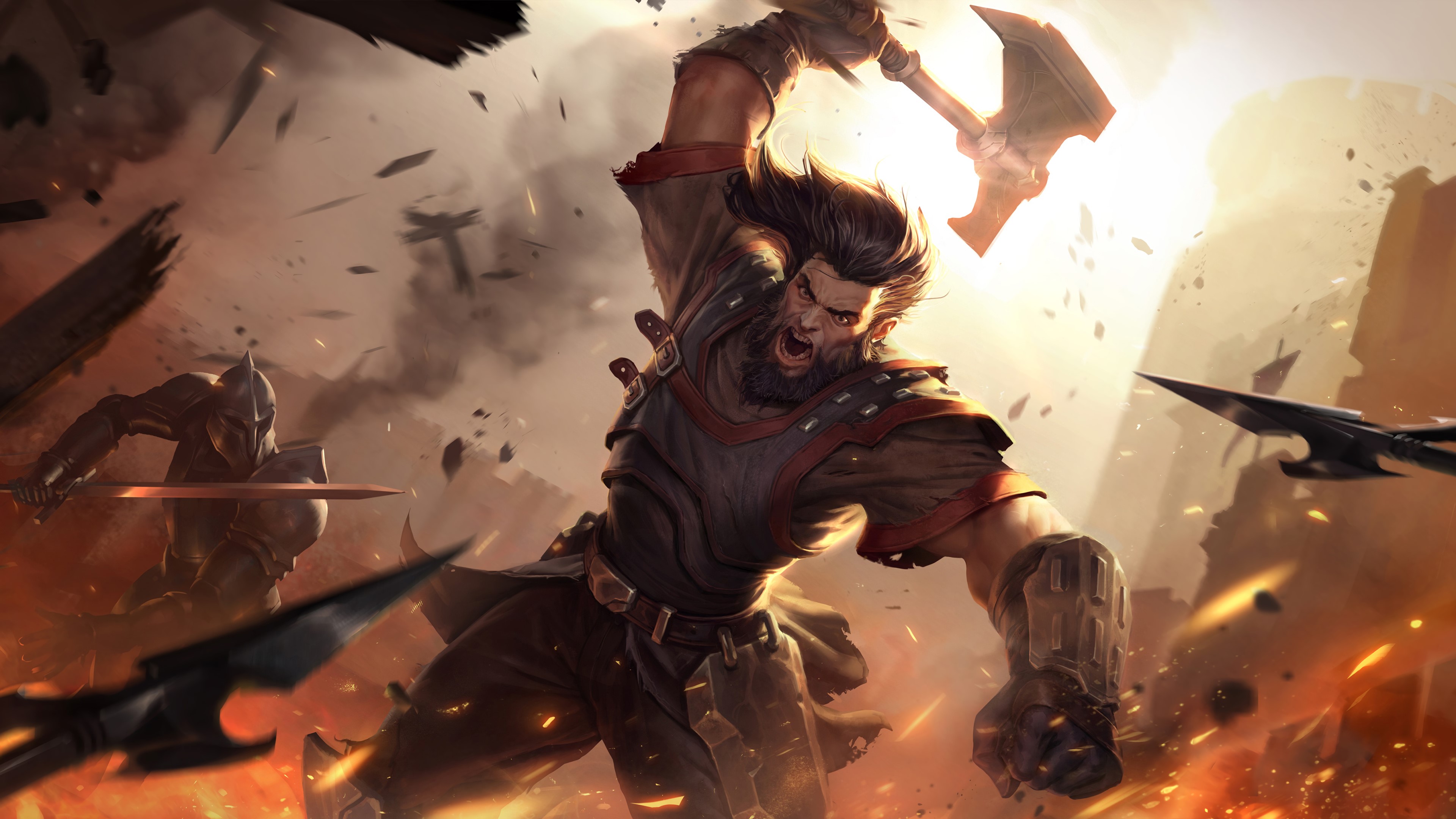 4K League of Legends: Legends of Runeterra Fantasy Art HD Wallpaper
