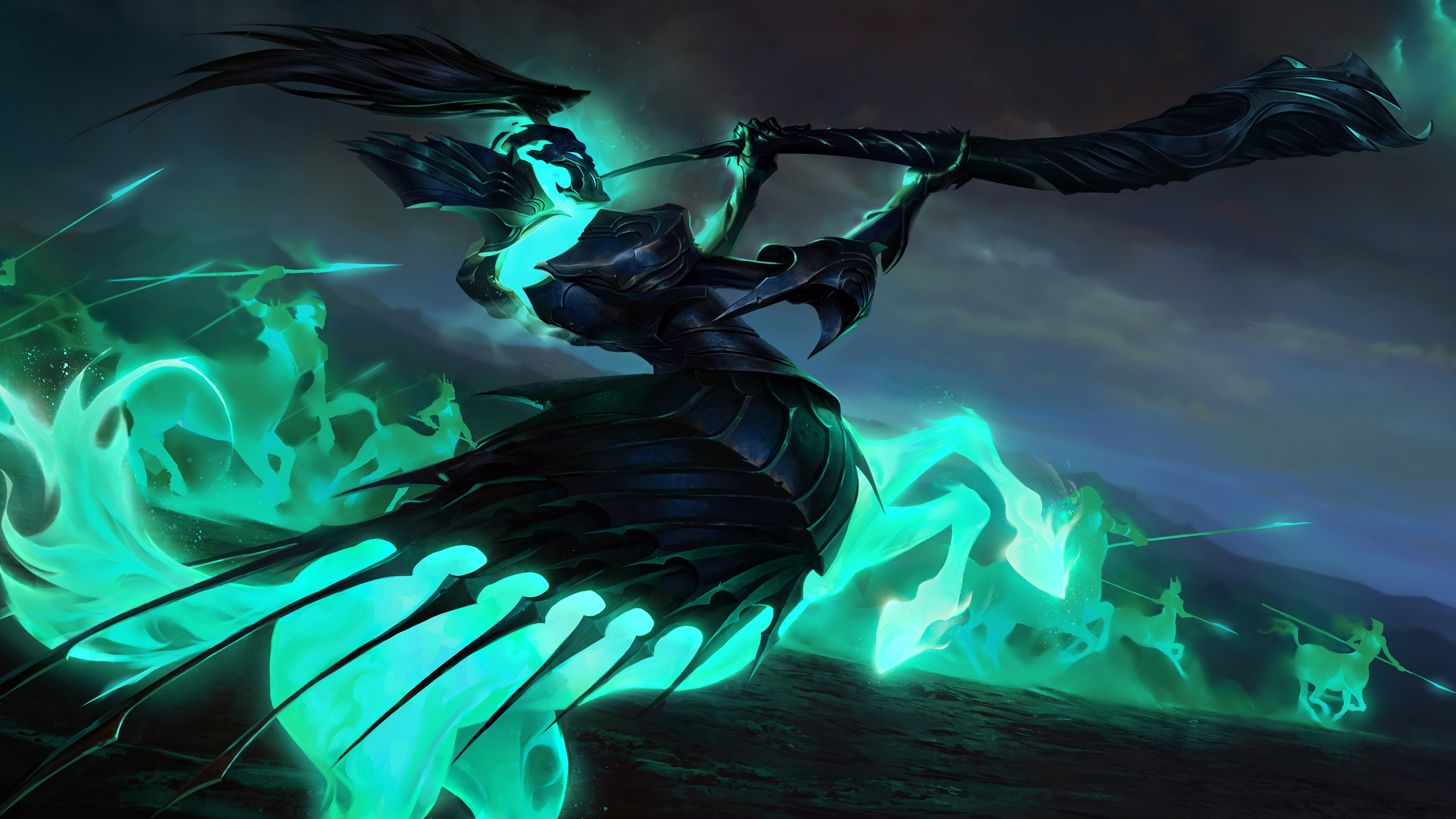 4K League of Legends: Legends of Runeterra fantasy art HD Wallpaper
