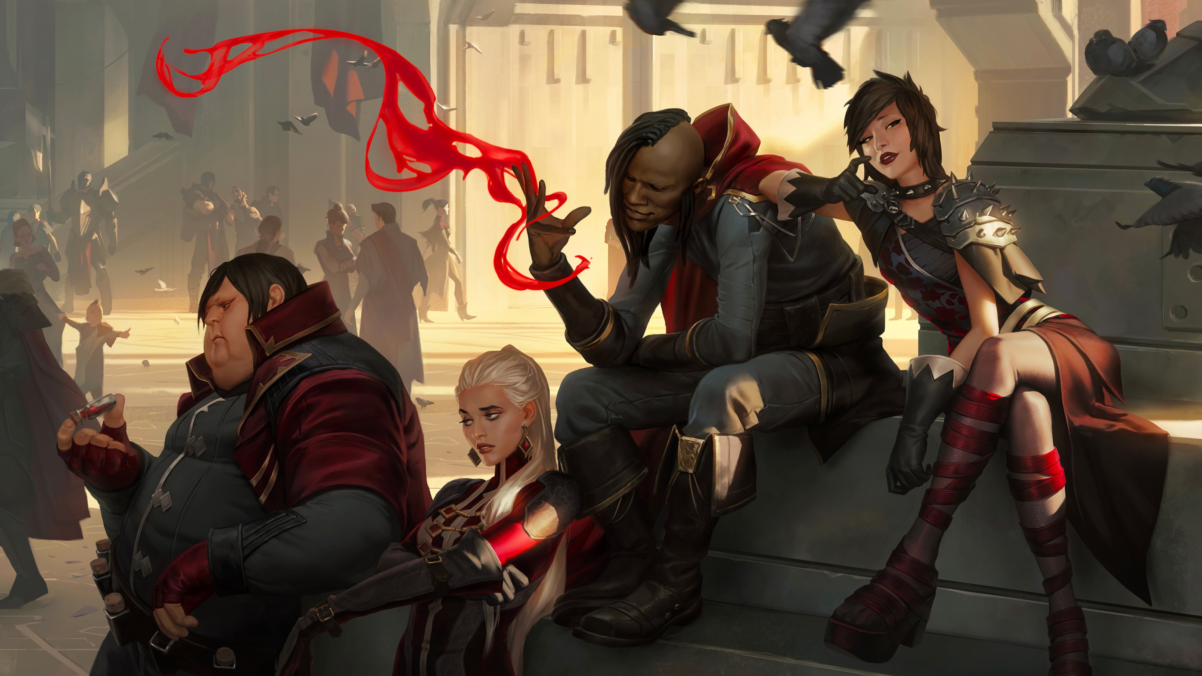 Characters from Legends of Runeterra in 4K HD Wallpaper