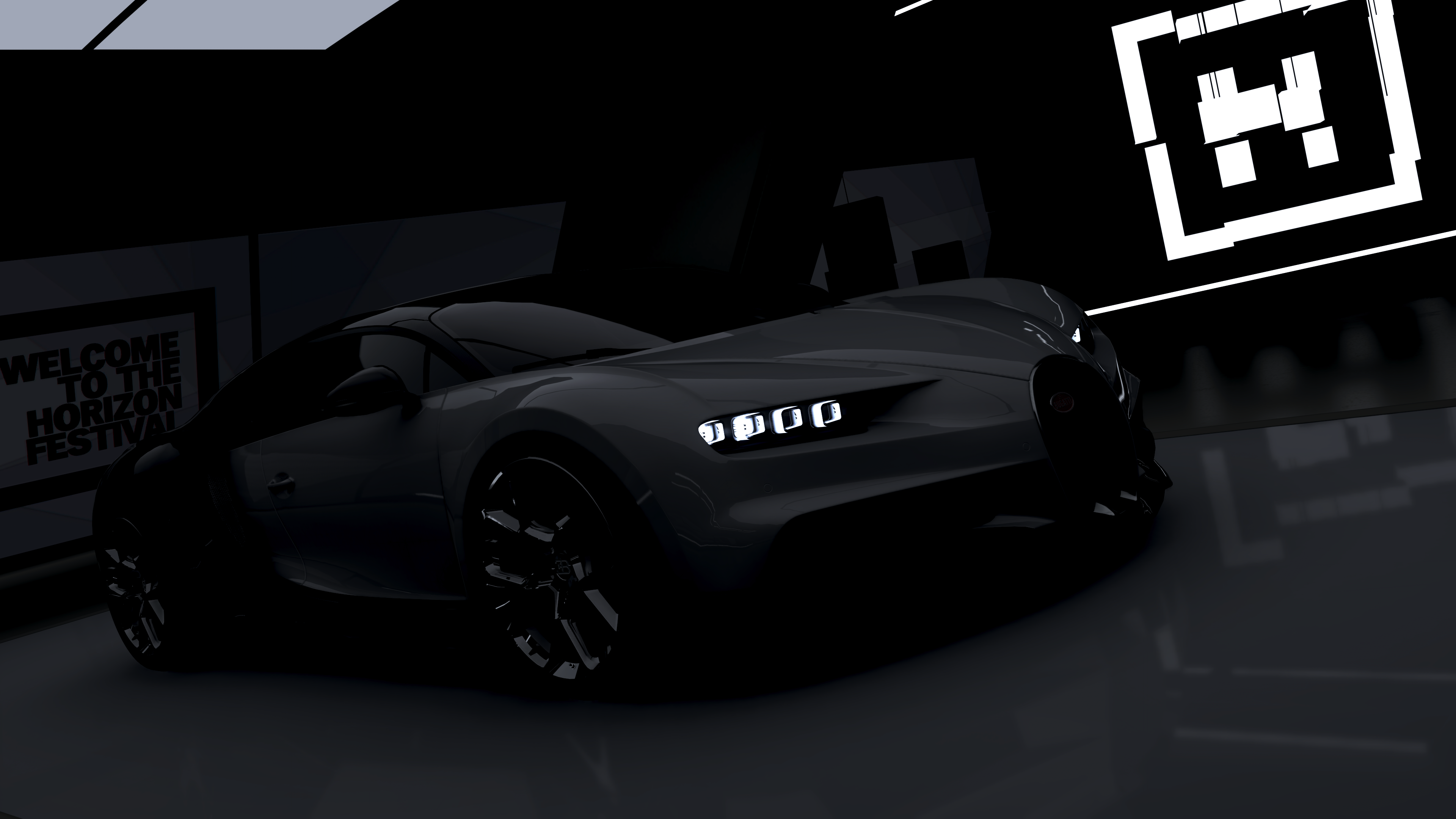 4K Bugatti from Forza Horizon 4 HD Wallpaper