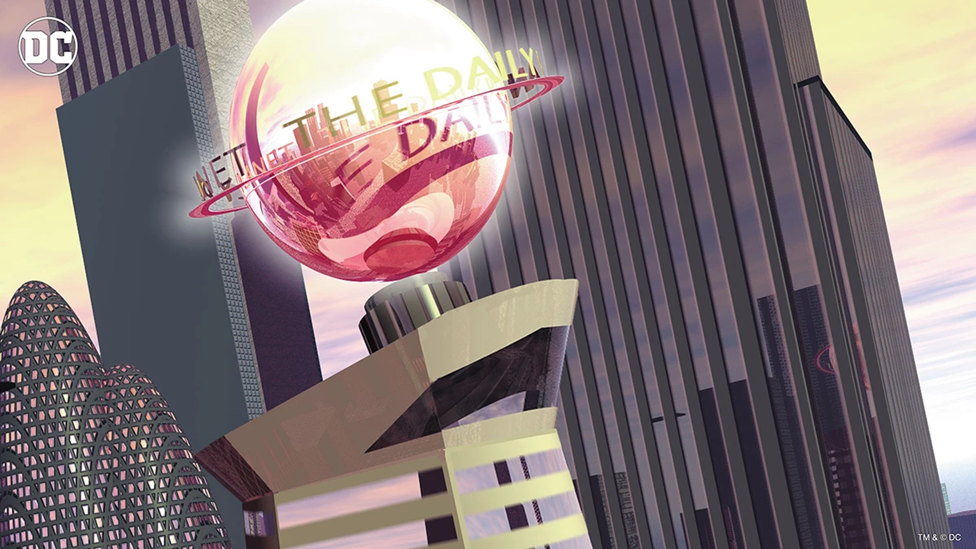 The Daily Planet Globe in Metropolis HD Wallpaper