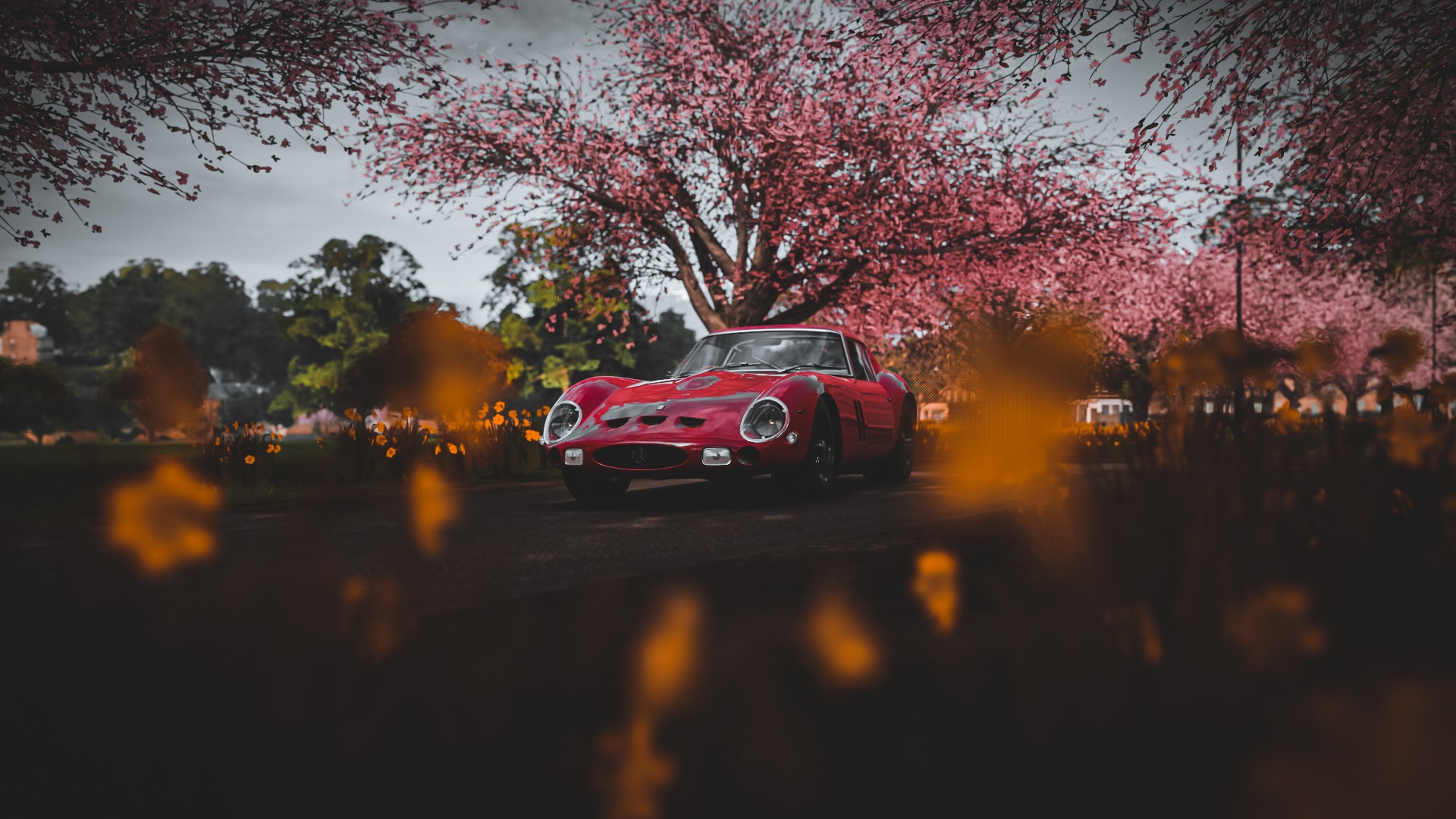 Red Ferrari 250 GTO in Forza Horizon 4 HD Wallpaper