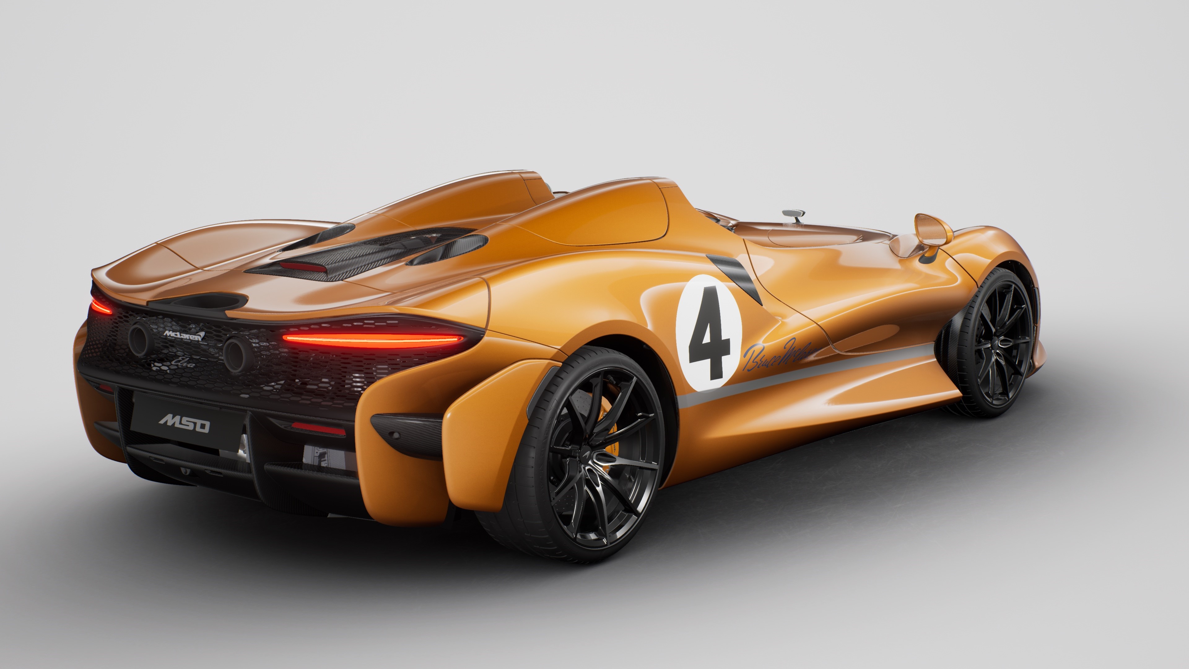 McLaren Elva MSO sports car HD Wallpaper