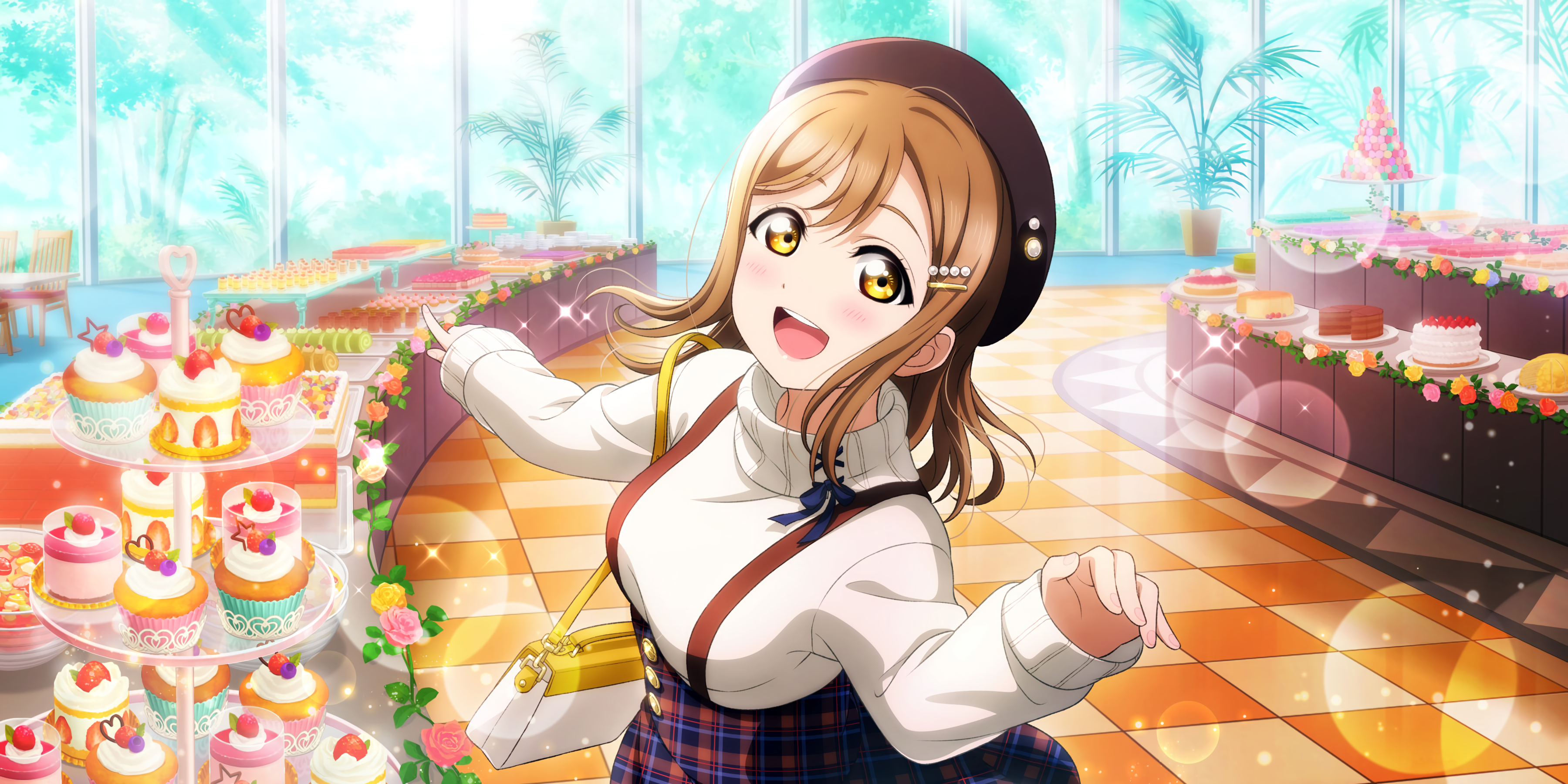 Kunikida Hanamaru from Love Live! Sunshine!! HD Wallpaper