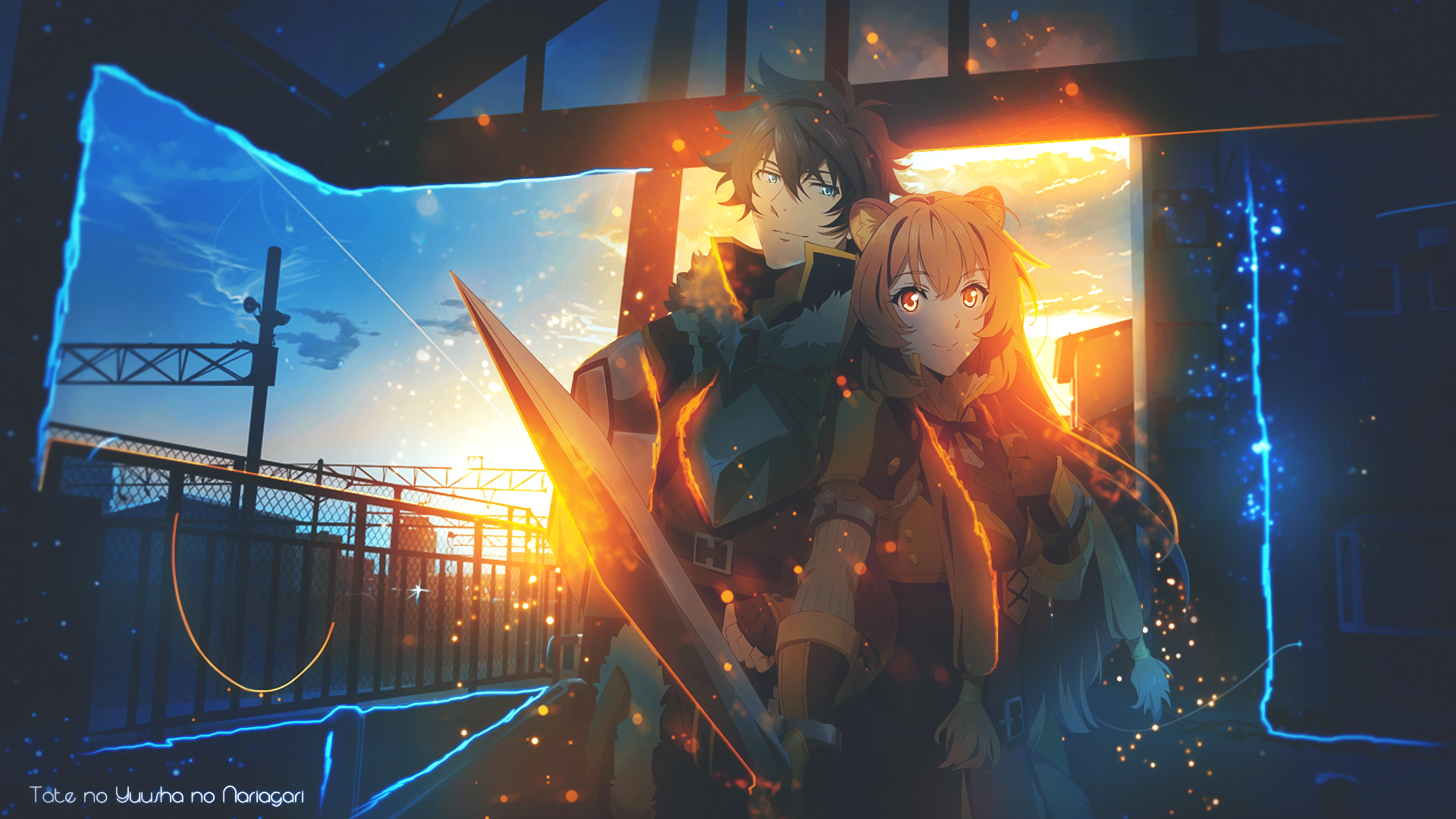 Raphtalia and Naofumi from The Rising of the Shield Hero HD Wallpaper